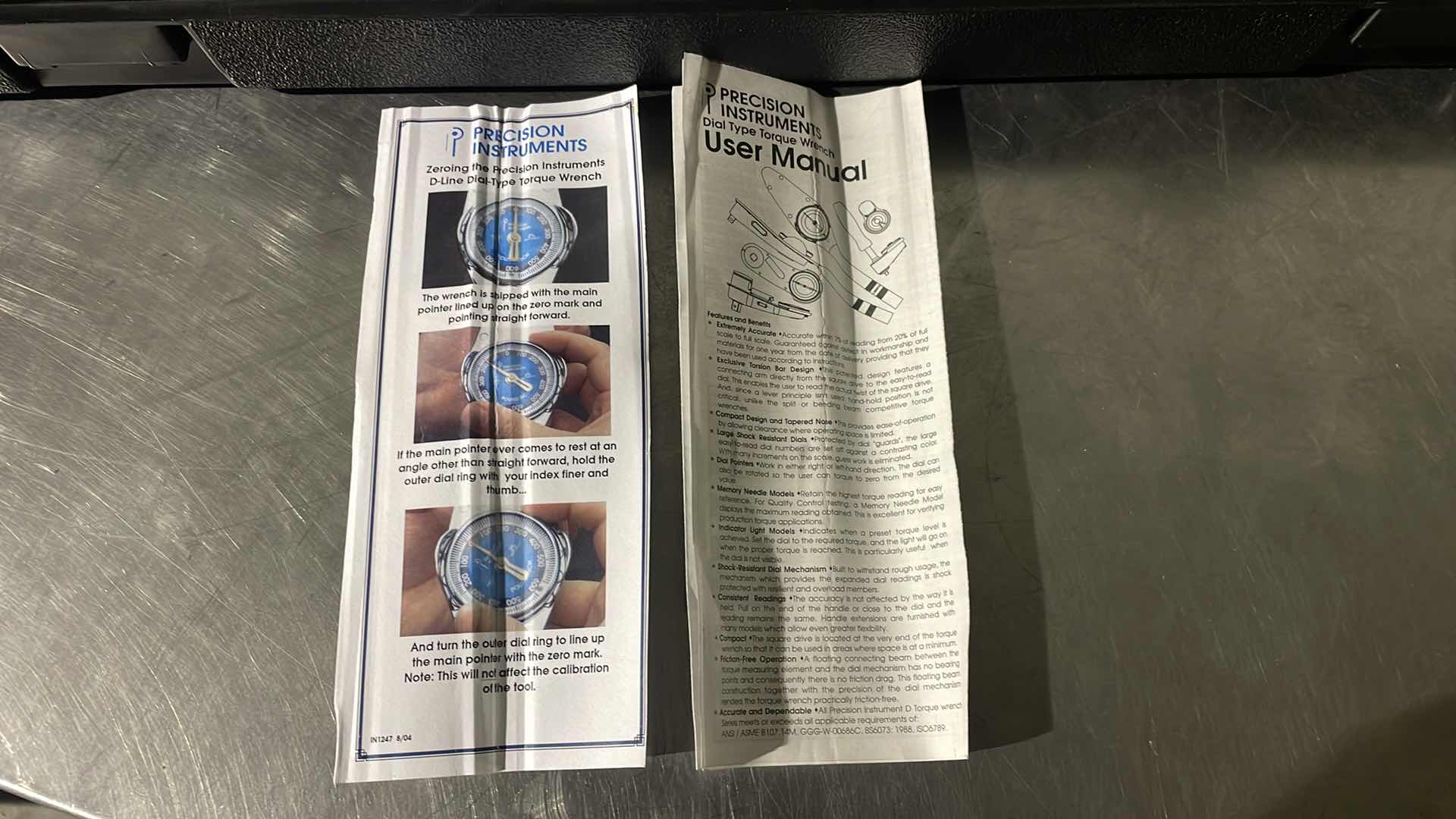 Photo 1 of PRECISION INSTRUMENTS DIAL TYPE 1/2” DRIVE TORQUE WRENCH D3F250FL