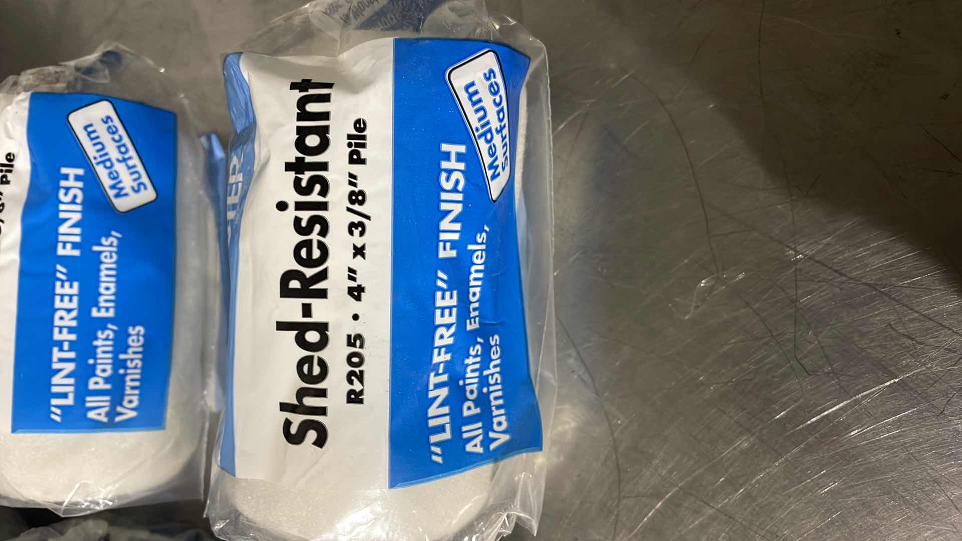 Photo 1 of WOOSTER PAINT ROLLERS 4” x 3/8” PILE SHED RESISTANT MEDIUM SURFACES (15)