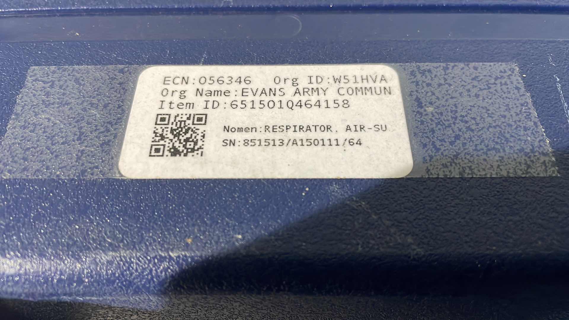 Photo 1 of NORTH SAFETY CA101 COMPACT AIR PAPR KIT BLOWER MOTOR BELT AIRFLOW