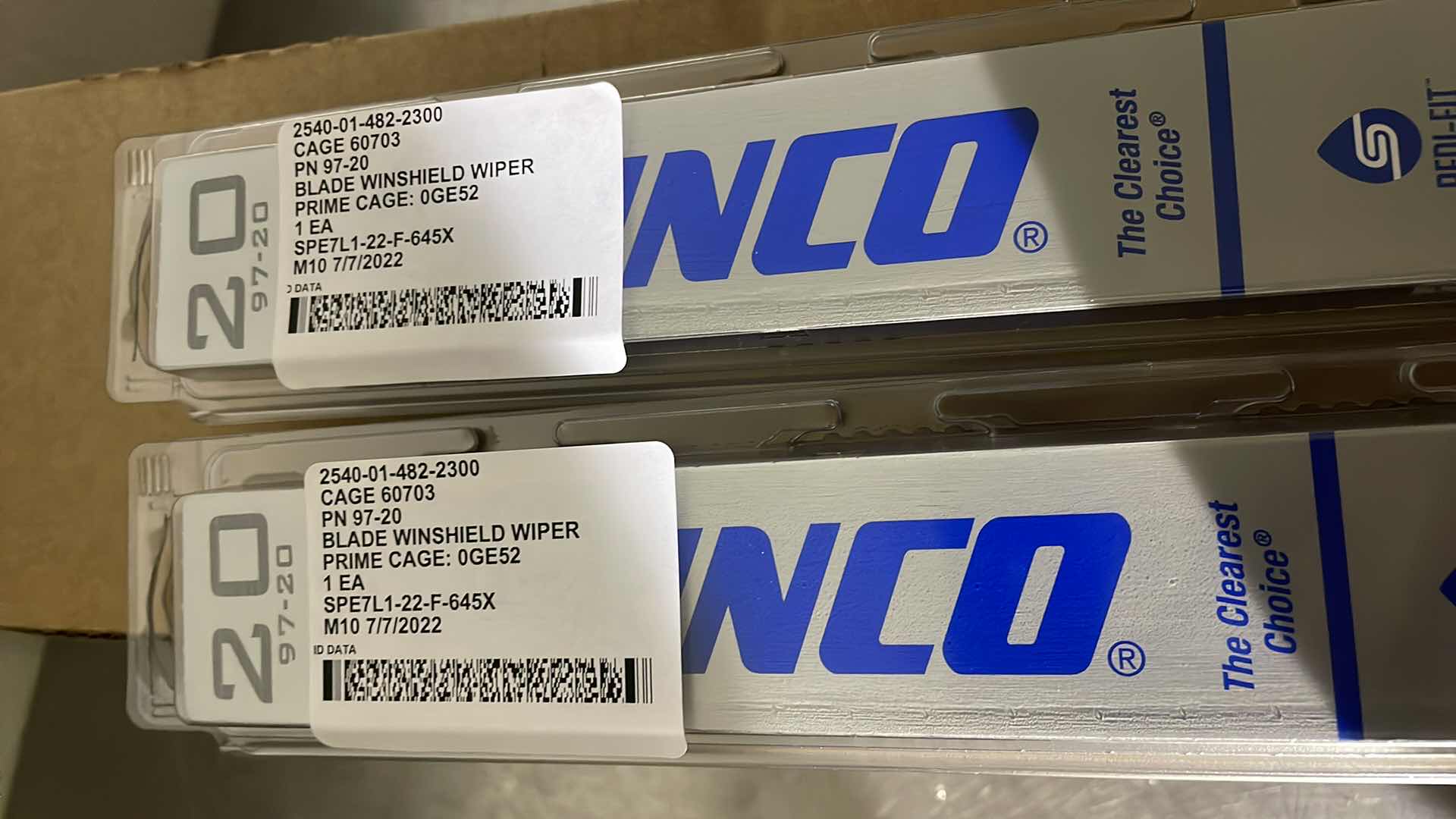 Photo 1 of ANCO 97-20 - ANCO 97-SERIES WIPER BLADE 20'' (10)