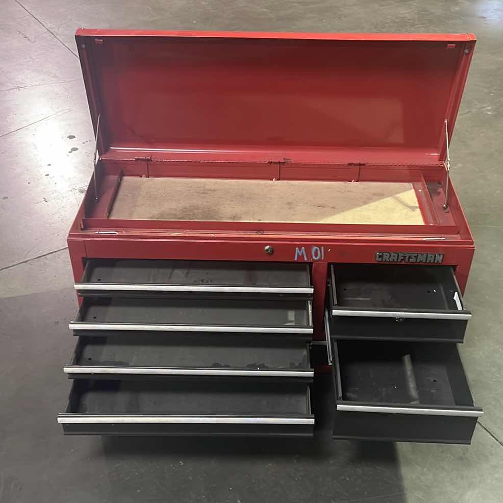 Photo 1 of CRAFTSMAN 7 DRAWER TOOL BOX 41” x 16” x 21”