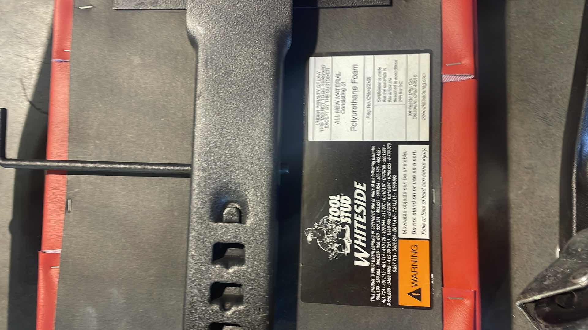 Photo 1 of TOOL STUD WHITESIDE KREEPER WITH ADJUSTABLE HEAD REST