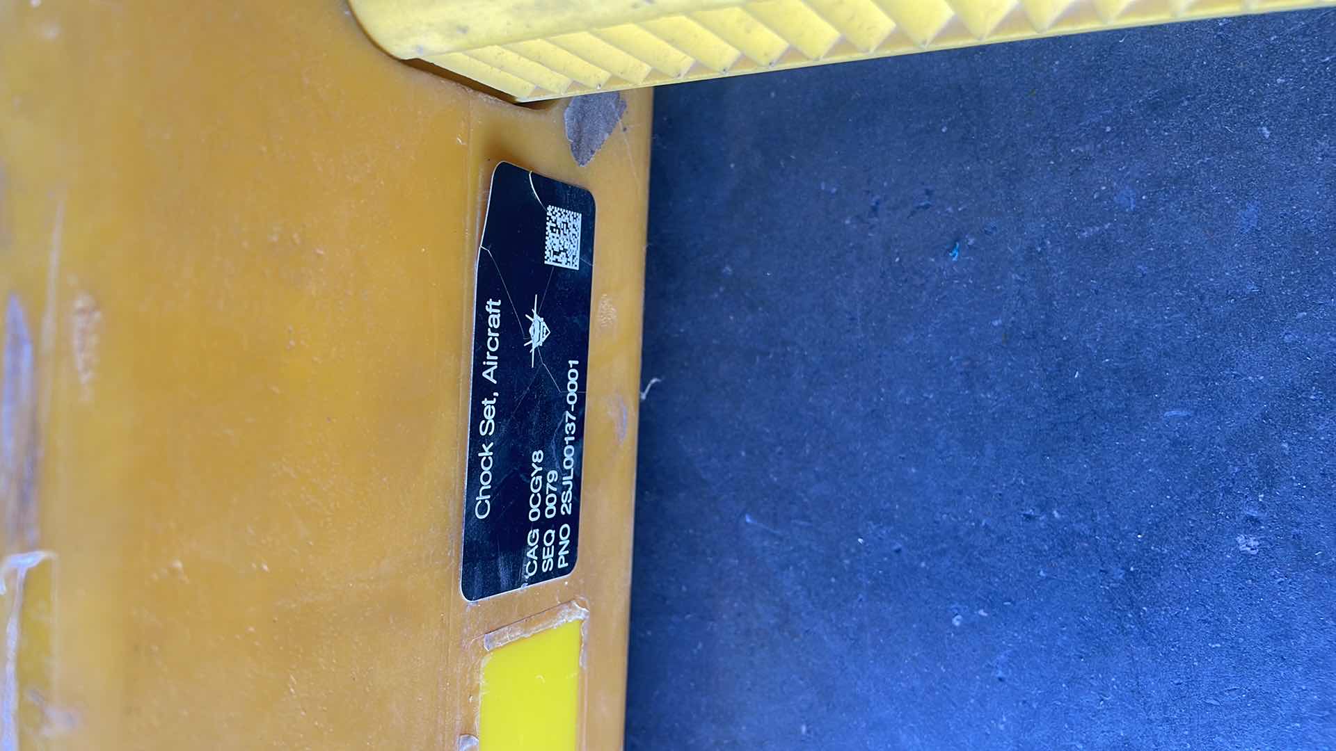 Photo 1 of AIRCRAFT CHOCK SET