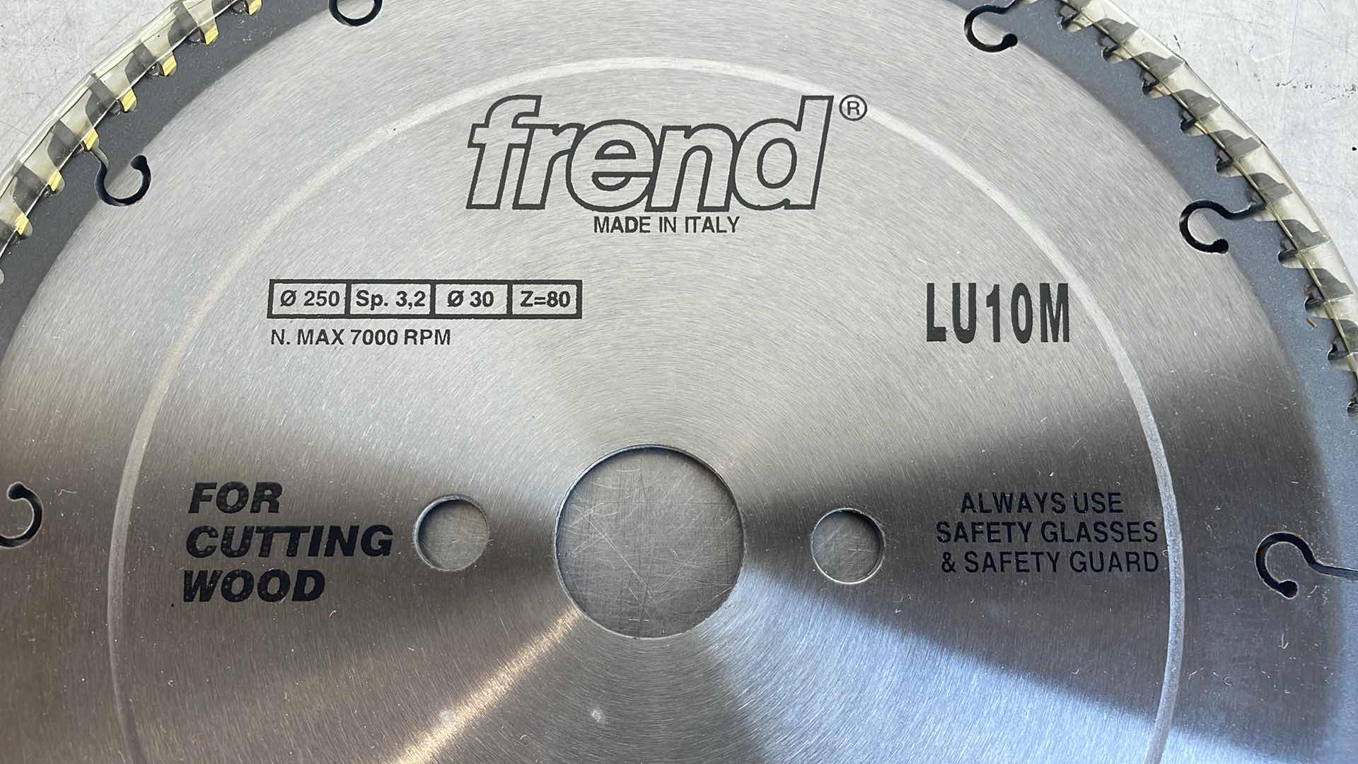 Photo 1 of FREND 10” WOOD SAW BLADES