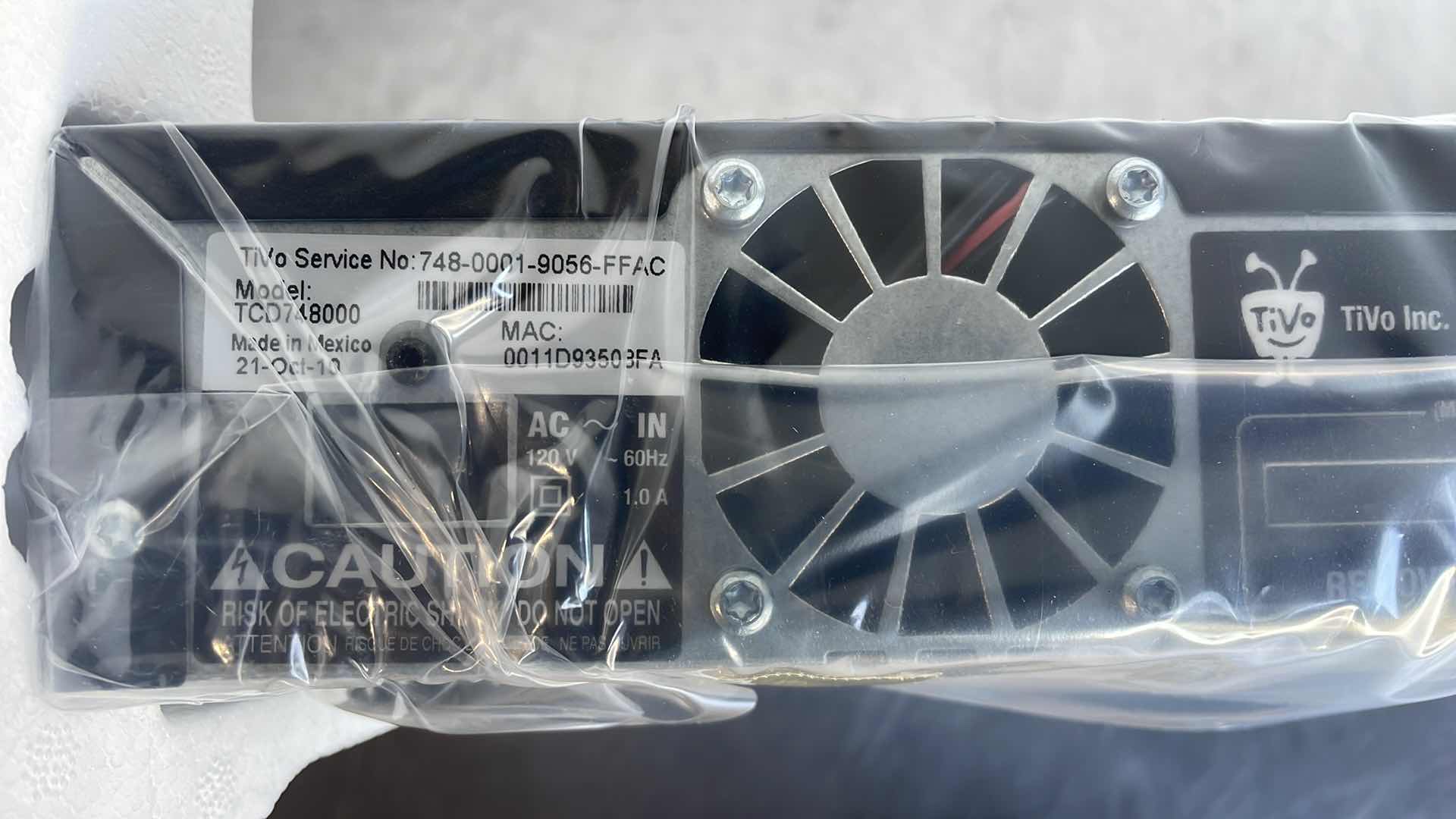 Photo 1 of TIVO PREMIERE XL BOX