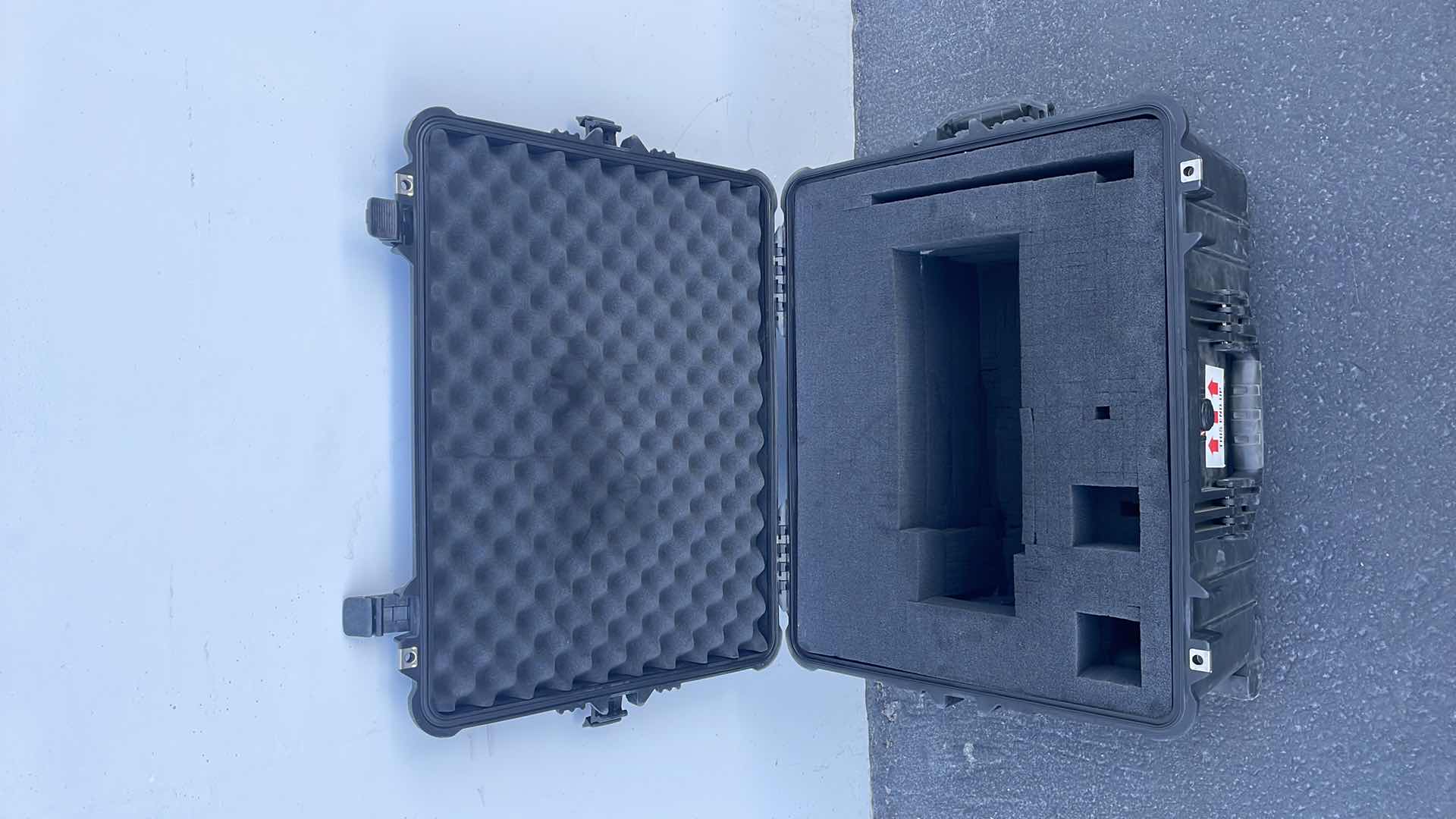 Photo 1 of PELICAN CASE 1620 WITH FOAM - INTERIOR DIMENSIONS (INCHES): 21.37 X 16.31 X 12.56