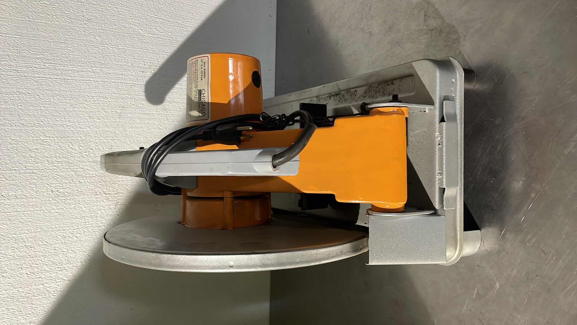 Photo 1 of CHICAGO 14” CUTOFF SAW 2HP 3400RPM 120V