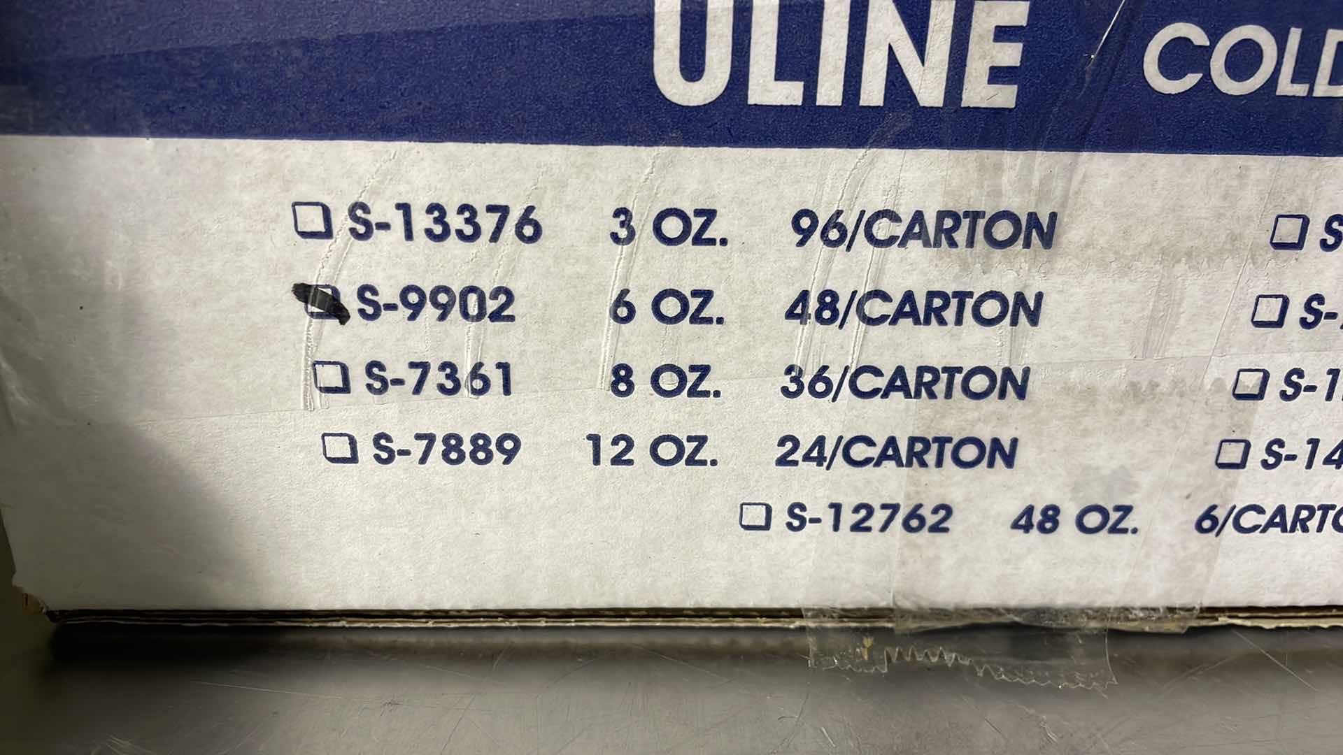 Photo 1 of ULINE COLD PACKS - 6 OZ (48)