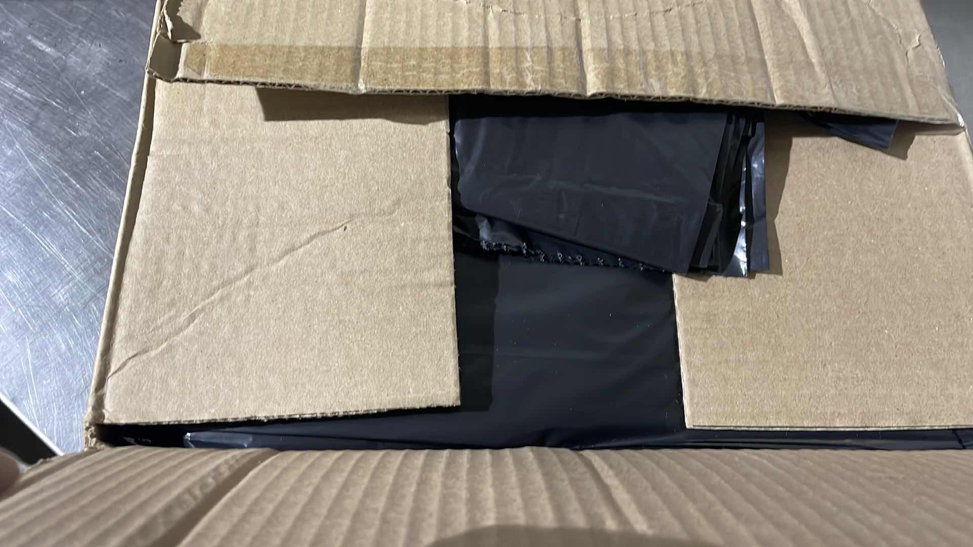 Photo 1 of ALUF PLASTICS HEAVY DUTY 1.35MIL 55 GALLON TRASH BAGS - (VALUE 50 PACK)