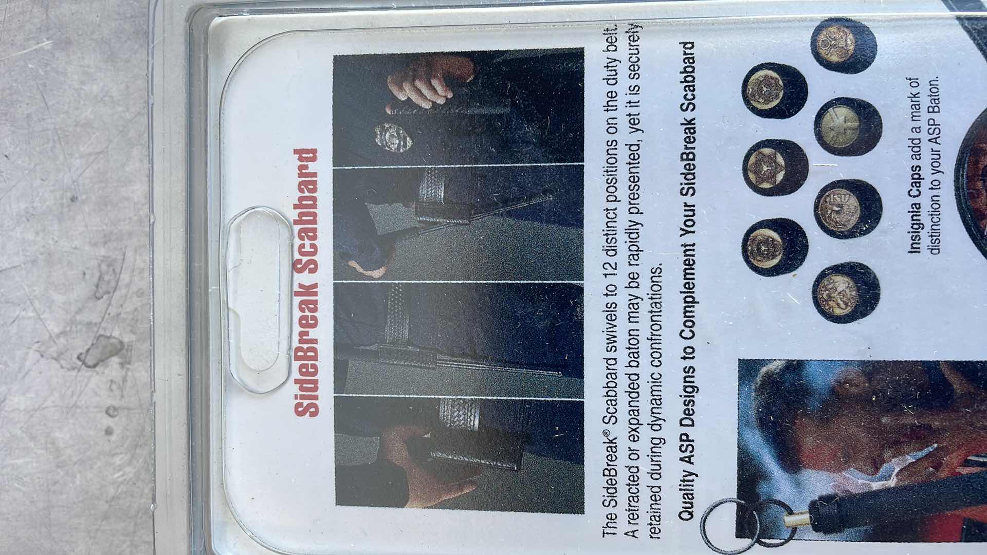 Photo 5 of ASP SIDEBREAK SCABBARD HOLDER, SWIVEL TO 12-POSITION ON BELT, F16
TAC LITE TEC (18)