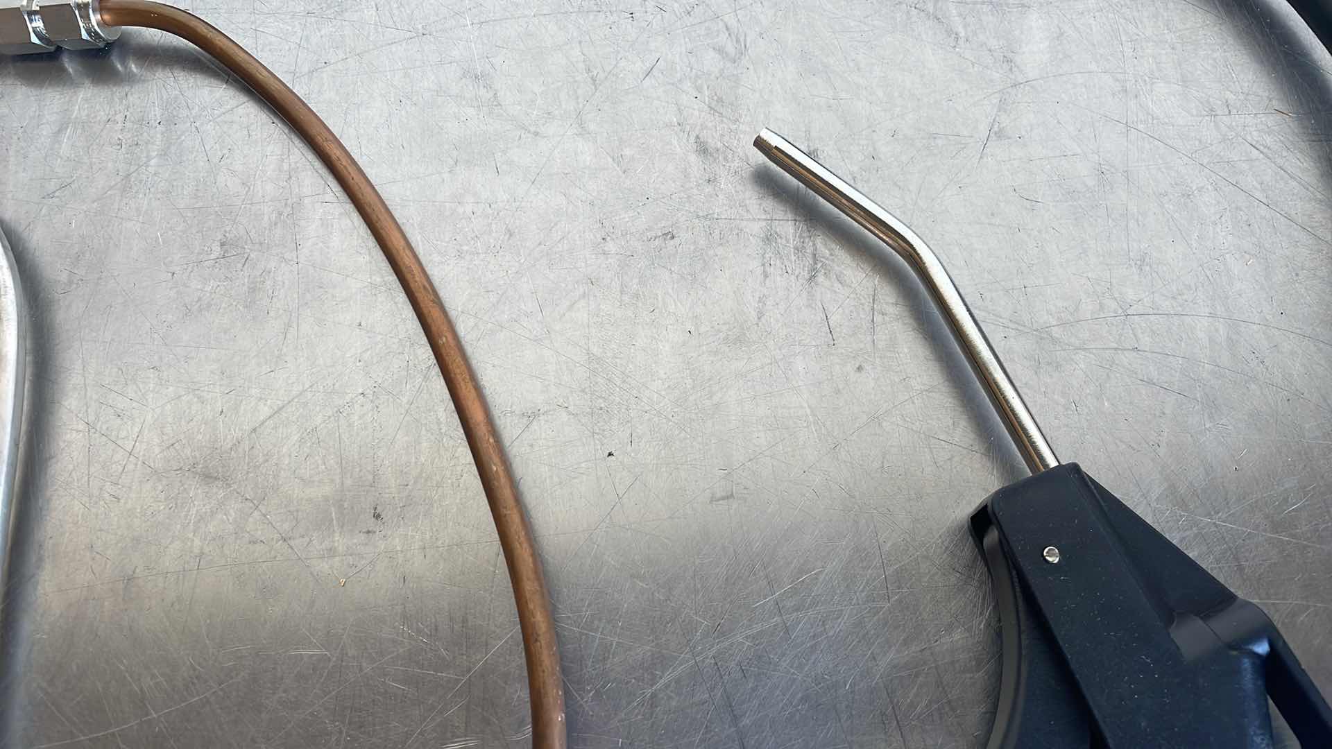 Photo 1 of AIR HOSE BLOWER ATTACHMENTS AND TIRE PRESSURE GAUGE