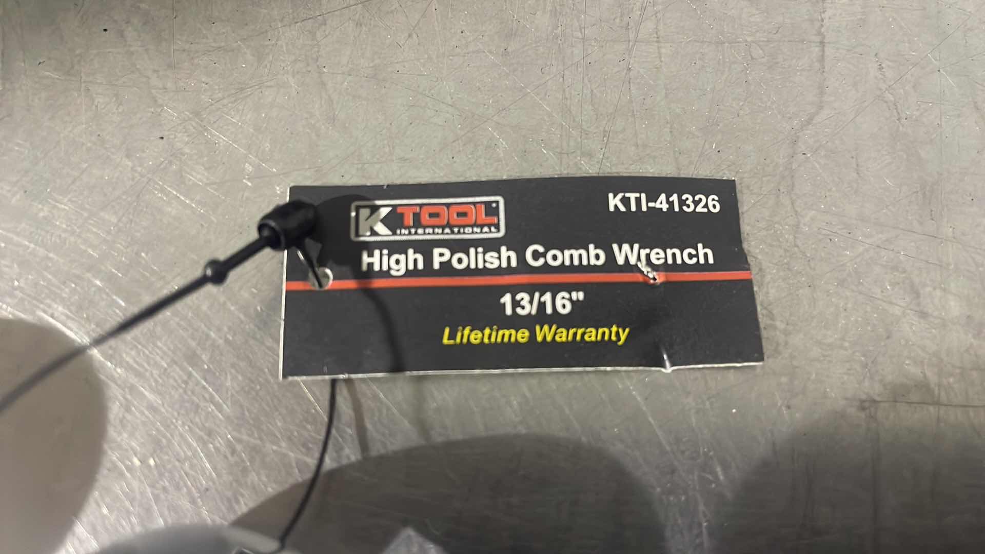 Photo 1 of K TOOL INTERNATIONAL KTI-41326 12 POINT HIGH POLISH COMBINATION WRENCH, 13/16" (10)