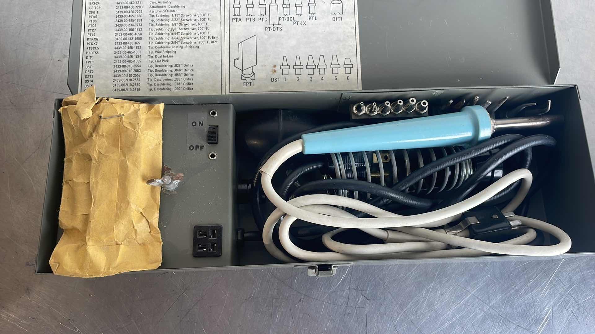 Photo 1 of DESOLDERING AND SOLDERING SET