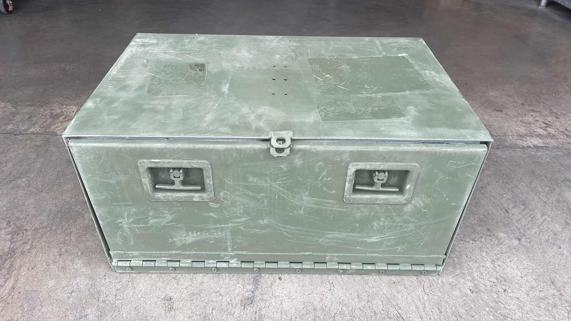 Photo 1 of METAL CARGO BOX FOR TRUCK MOUNT 28” X 18” H14”