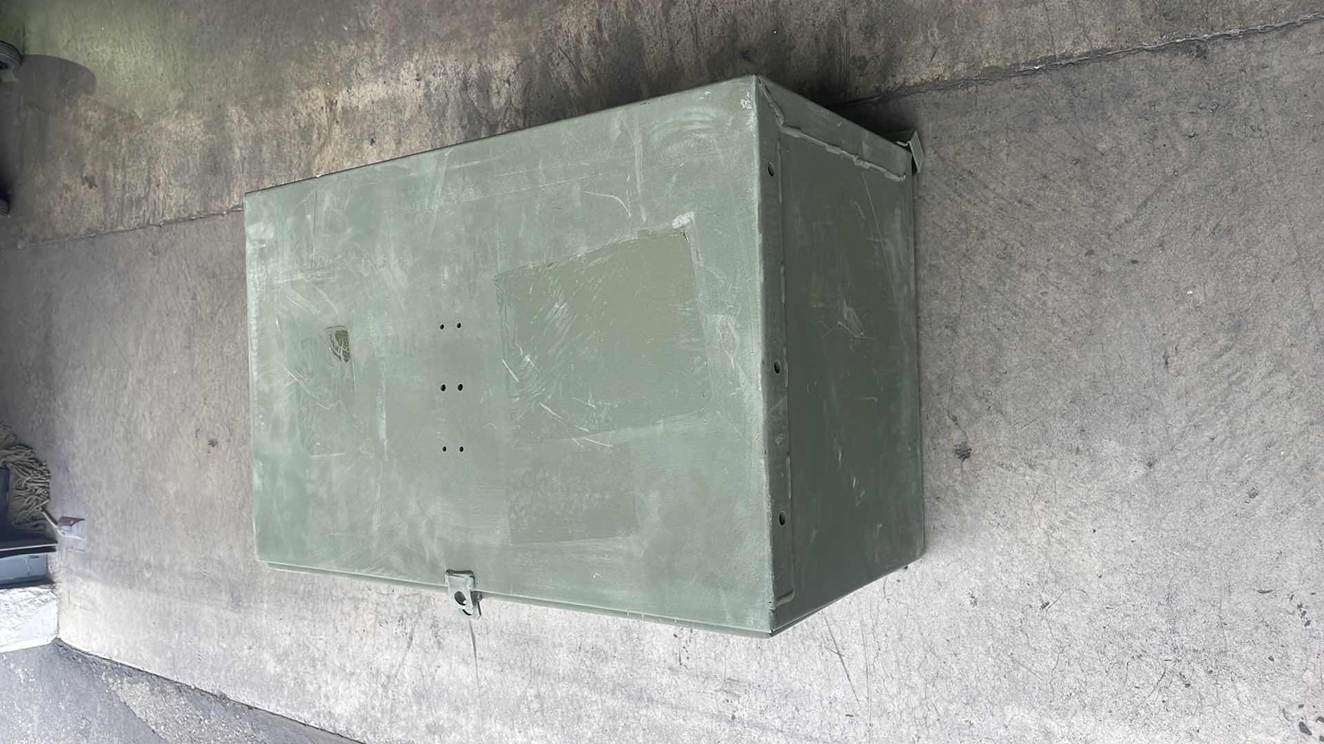 Photo 1 of METAL CARGO BOX FOR TRUCK MOUNT 28” X 18” H14”