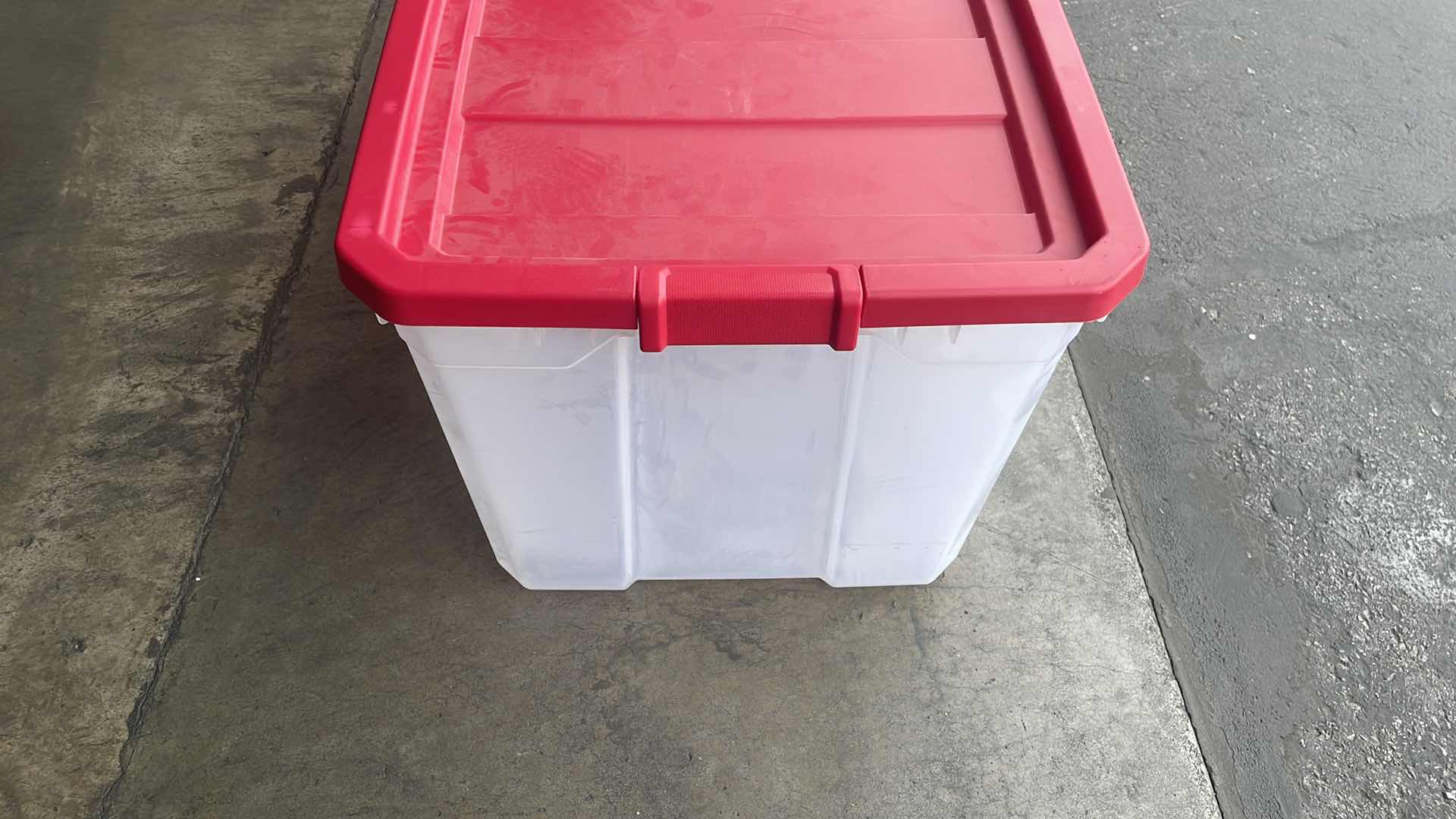 Photo 1 of STERILITE 200QT TOTE 39-3/4” X 21-3/4” H17-7/8”