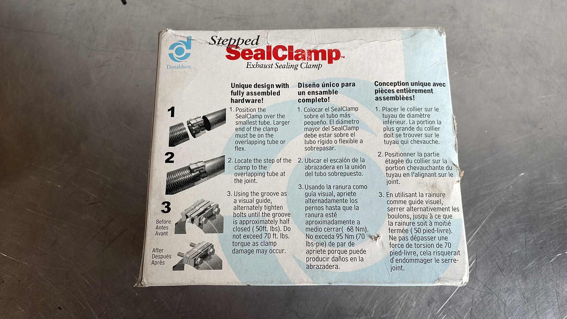 Photo 1 of STEPPED SEALCLAMP EXHAUST SEALING CLAMP