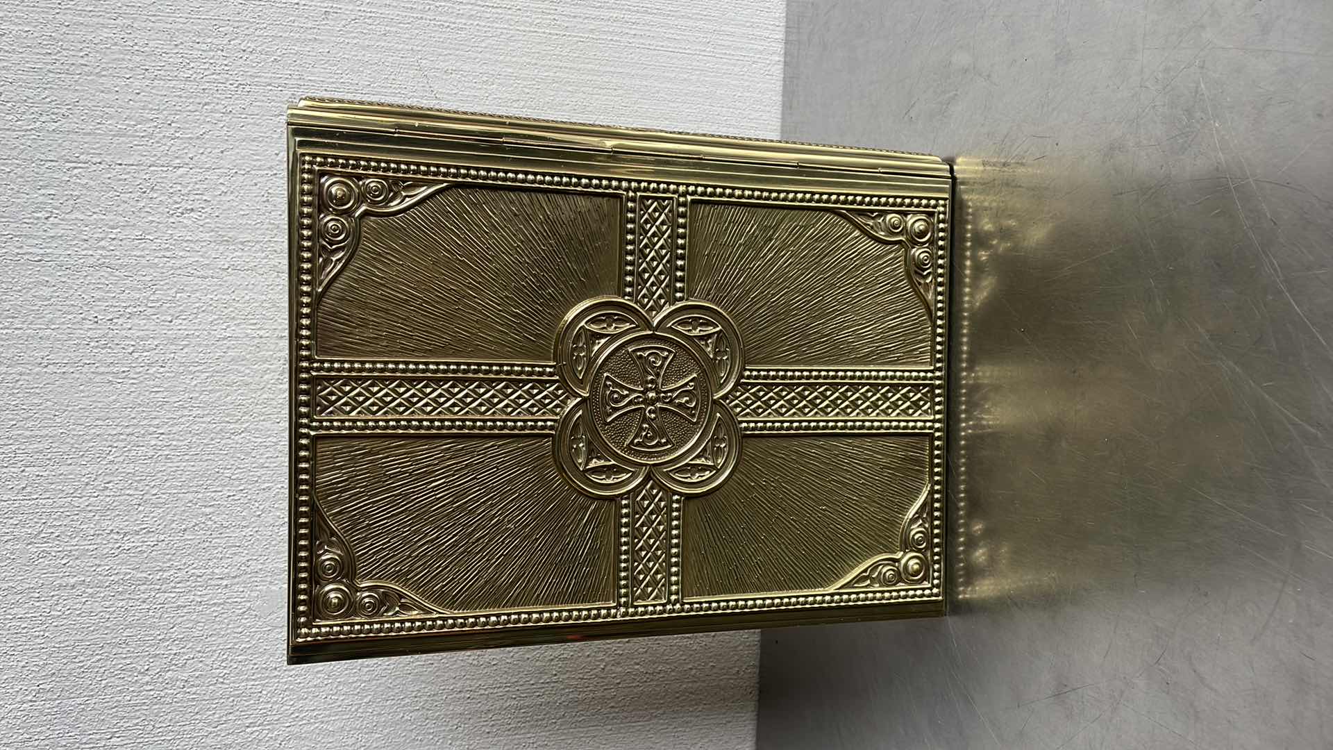 View 3 of GOSPEL BOOK COVER 10” X 13-1/2” X 1-1/2”