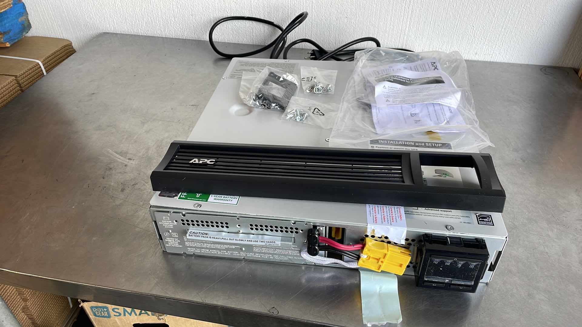 Photo 1 of APC SMART UPS 1500VA LCD UNINTERRUPTED POWER SUPPLY