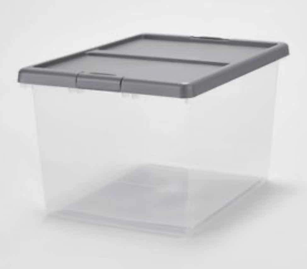 View 2 of BRIGHTROOM STACKABLE LATCHING BIN 69QT 24” x 16-5/8” H13-3/4” (6)