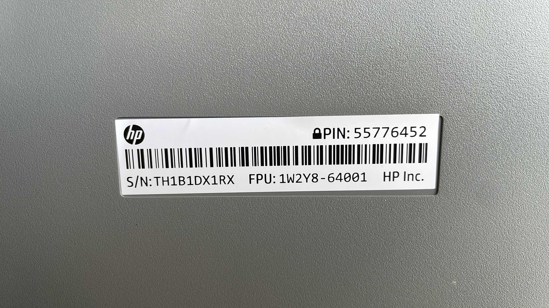 Photo 1 of HP ENVY INSPIRE 7955e S/N: TH1B1DX1RX