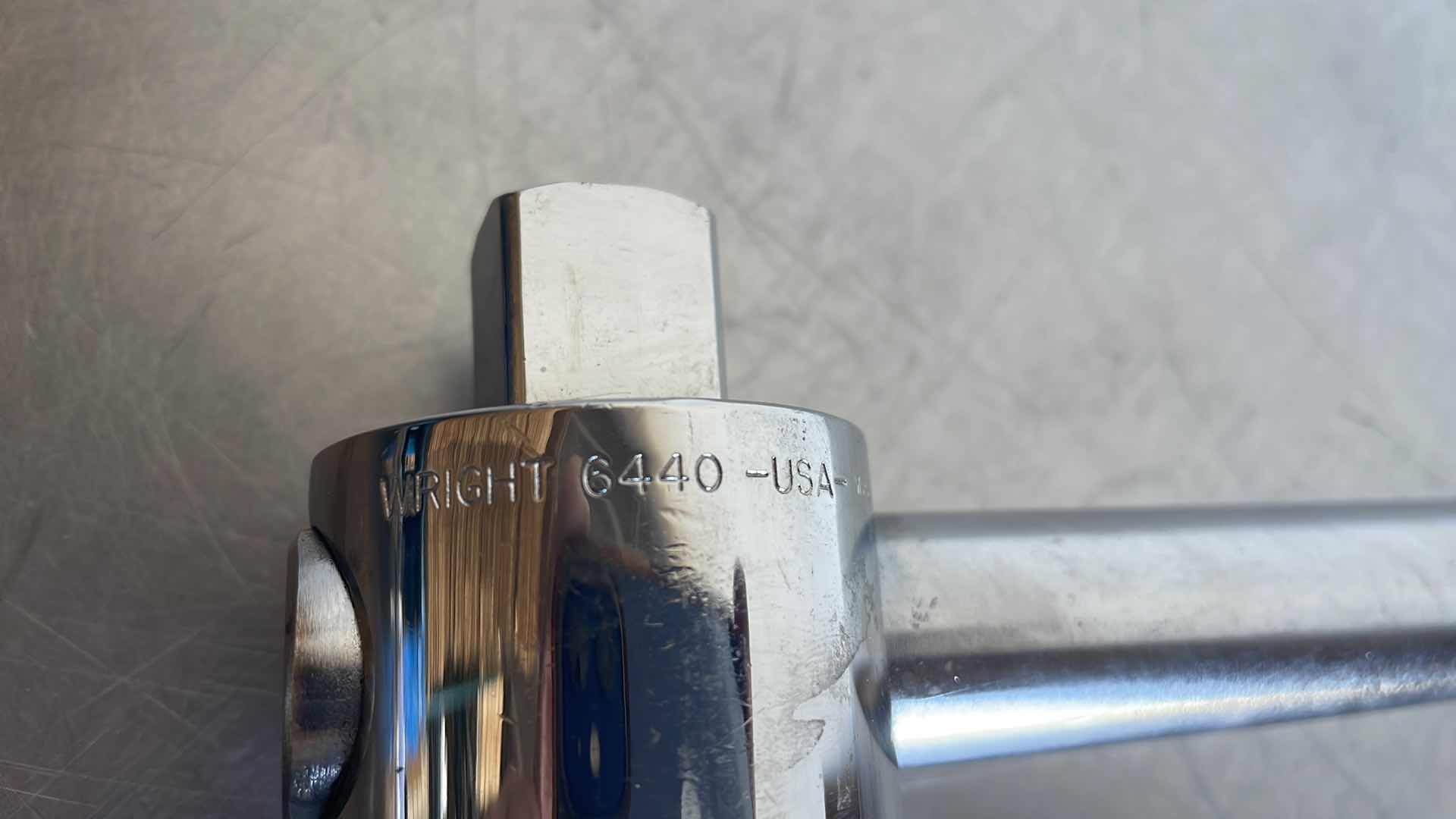 Photo 1 of WRIGHT TOOL 6440 3/4" DRIVE BULL BAR LOCKING HEAD KNURLED GRIP - 24"