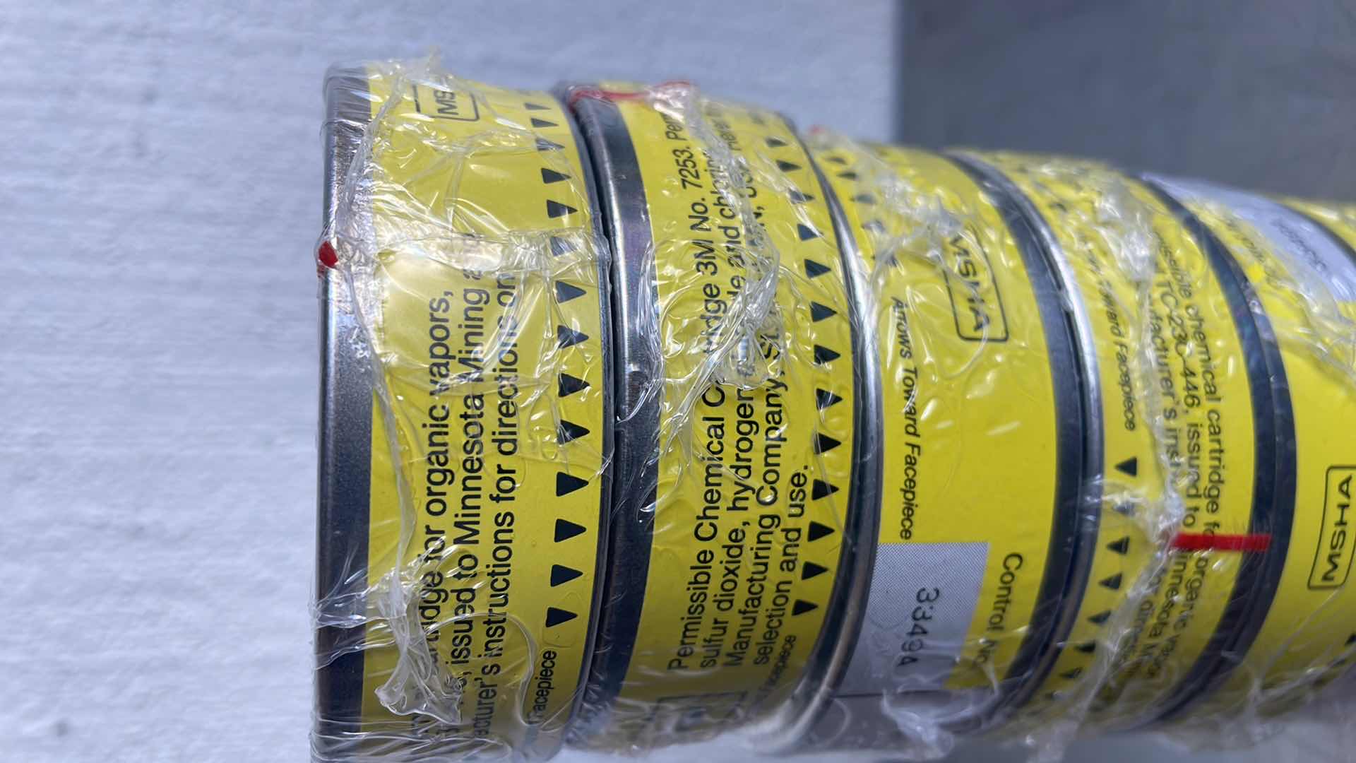 Photo 1 of 3M EASI-AIR 7253 ORGANIC VAPOR/ACID GAS CARTRIDGE FACTORY SEALED SURPLUS (6)