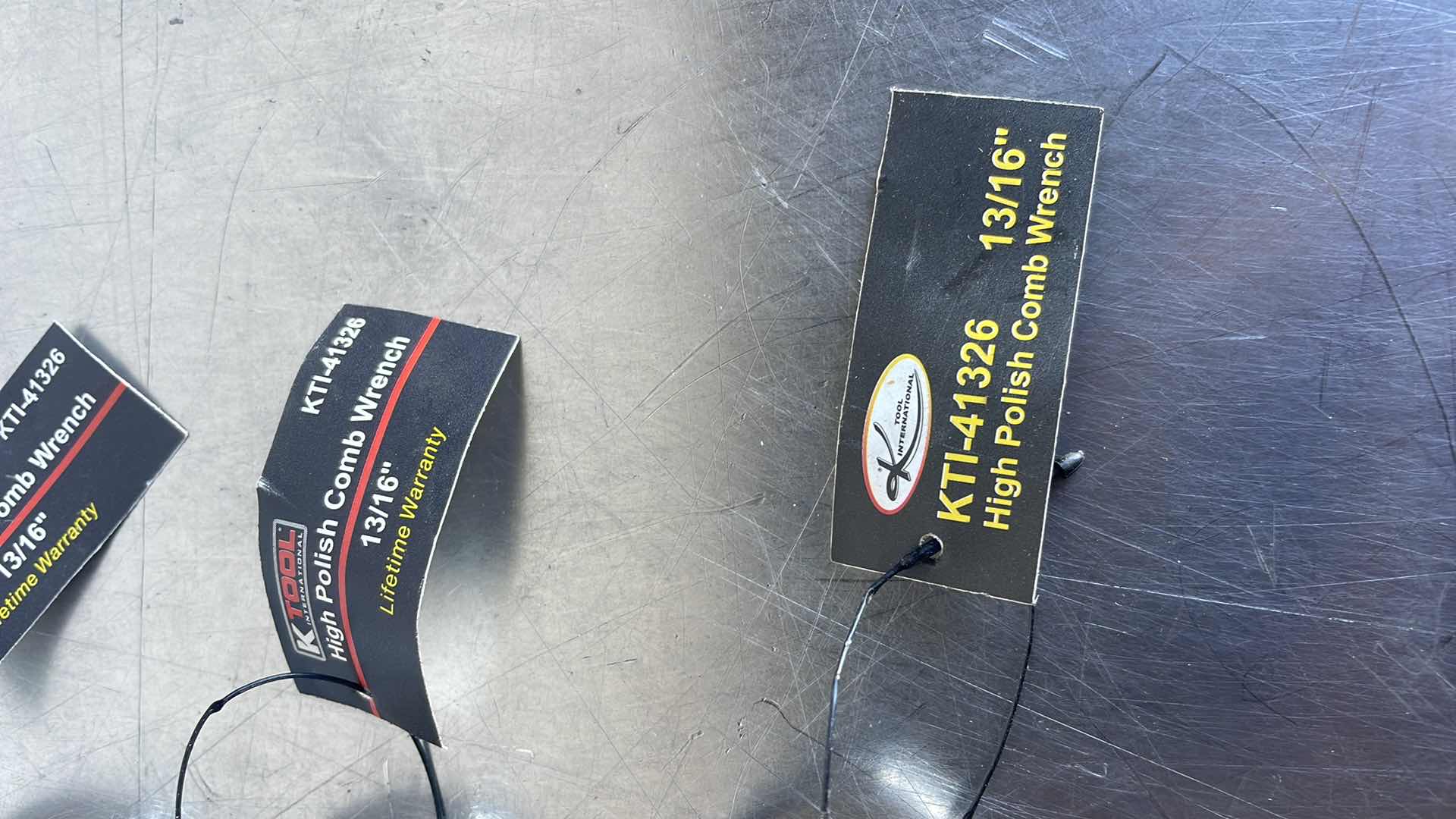 Photo 1 of K TOOL INTERNATIONAL KTI-41326 12 POINT HIGH POLISH COMBINATION WRENCH, 13/16" (10)