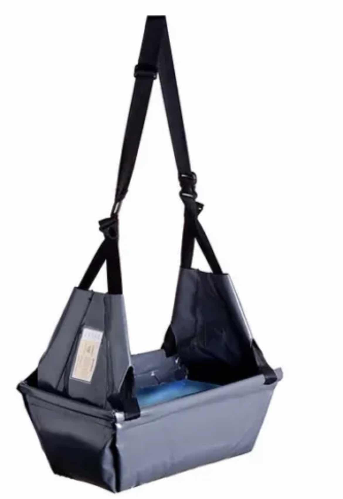 Photo 1 of USGI MILITARY COLLAPSIBLE
PORTABLE SLING SINK TIP FLIP
PROOF RECTANGLE 1 GRAY, 2 BLACK