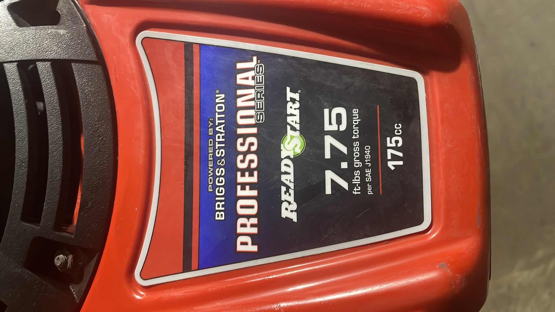 Photo 1 of TROY-BILT 2700 PSI PRESSURE WASHER WITH BRIGGS STRATON 175CC ENGINE NO HOSE