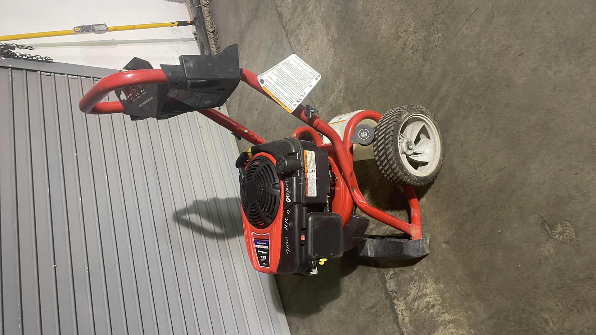 Photo 1 of TROY-BILT 2700 PSI PRESSURE WASHER WITH BRIGGS STRATON 175CC ENGINE NO HOSE