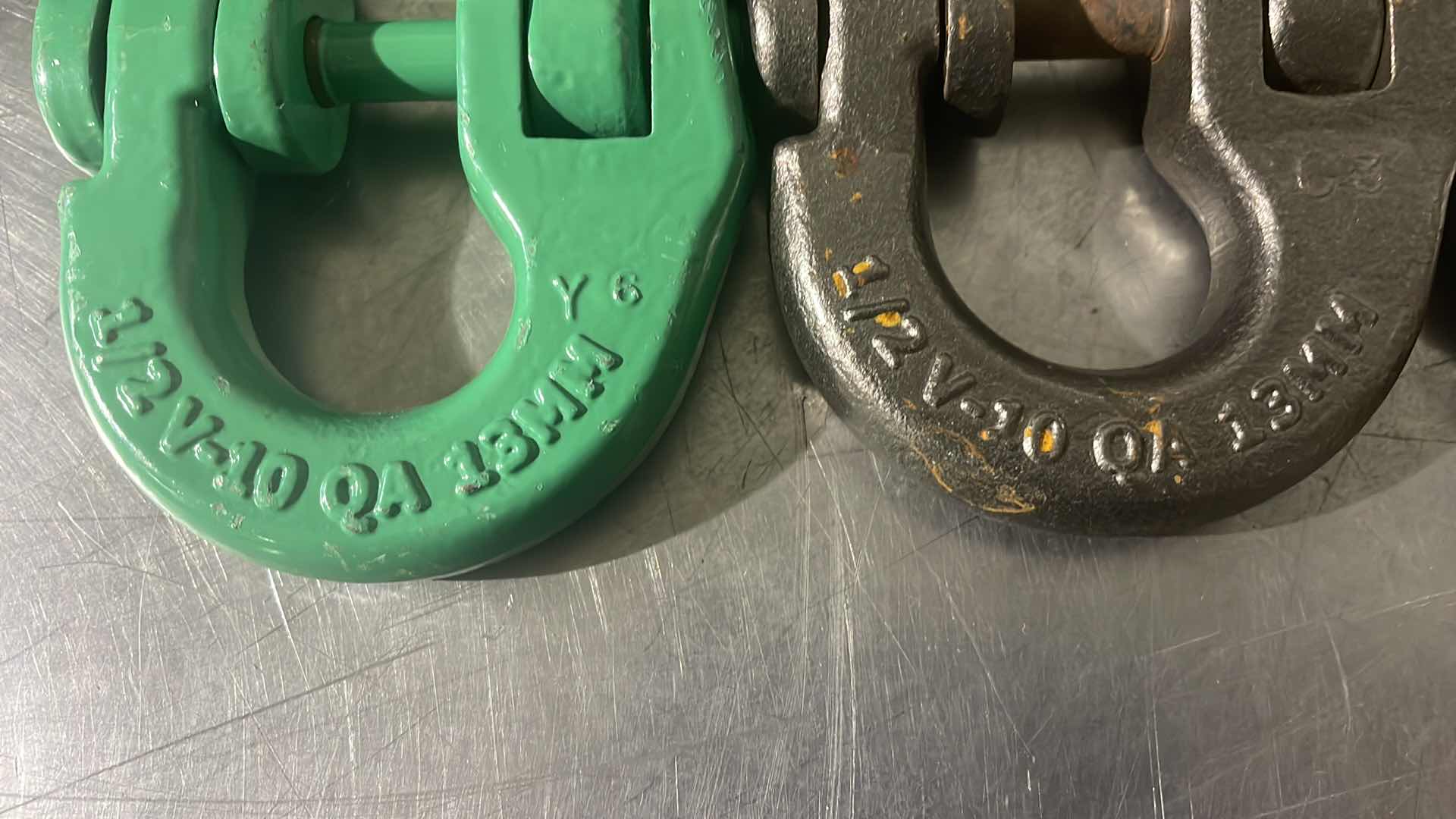 Photo 1 of CAMPBELL 1/2” CARBON STEEL REMOVABLE COUPLING LINK (4)