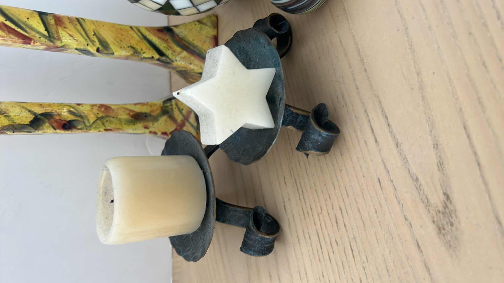 Photo 1 of HOME DECOR ASSORTMENT CANDLE HOLDERS 12”