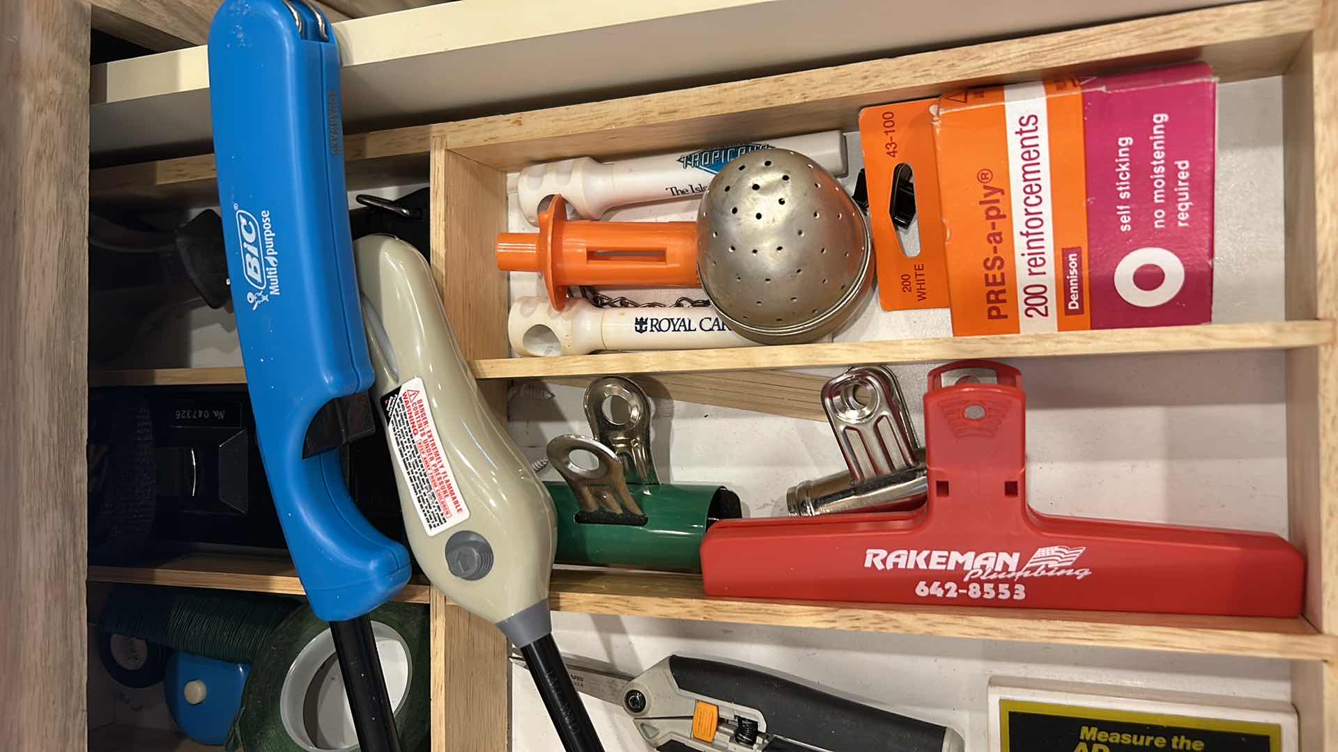Photo 6 of CONTENTS OF PULL OUT DRAWER IN KITCHEN, MOSTLY TOOLS
