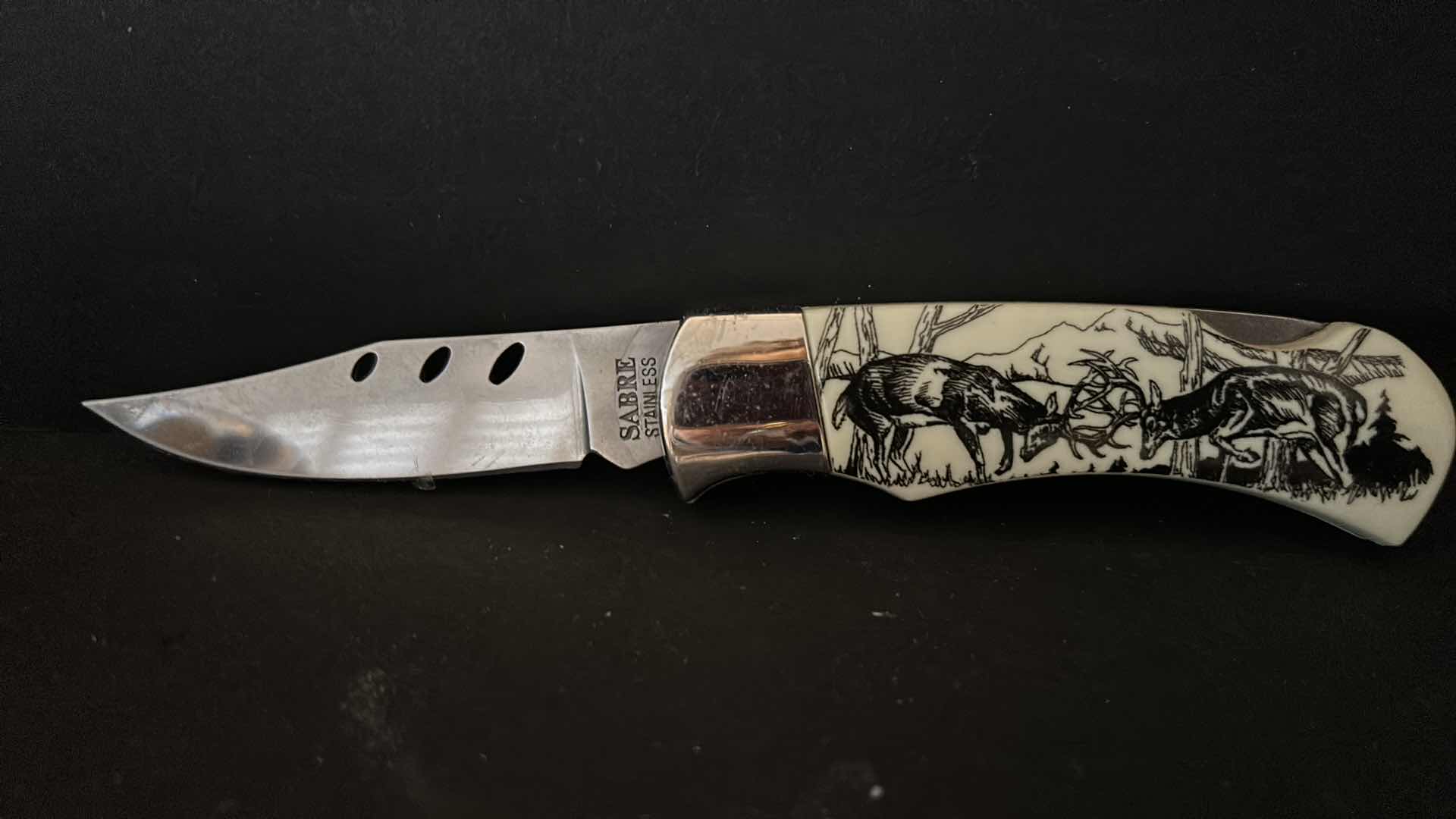 Photo 1 of SABRE STAINLESS STEEL KNIFE