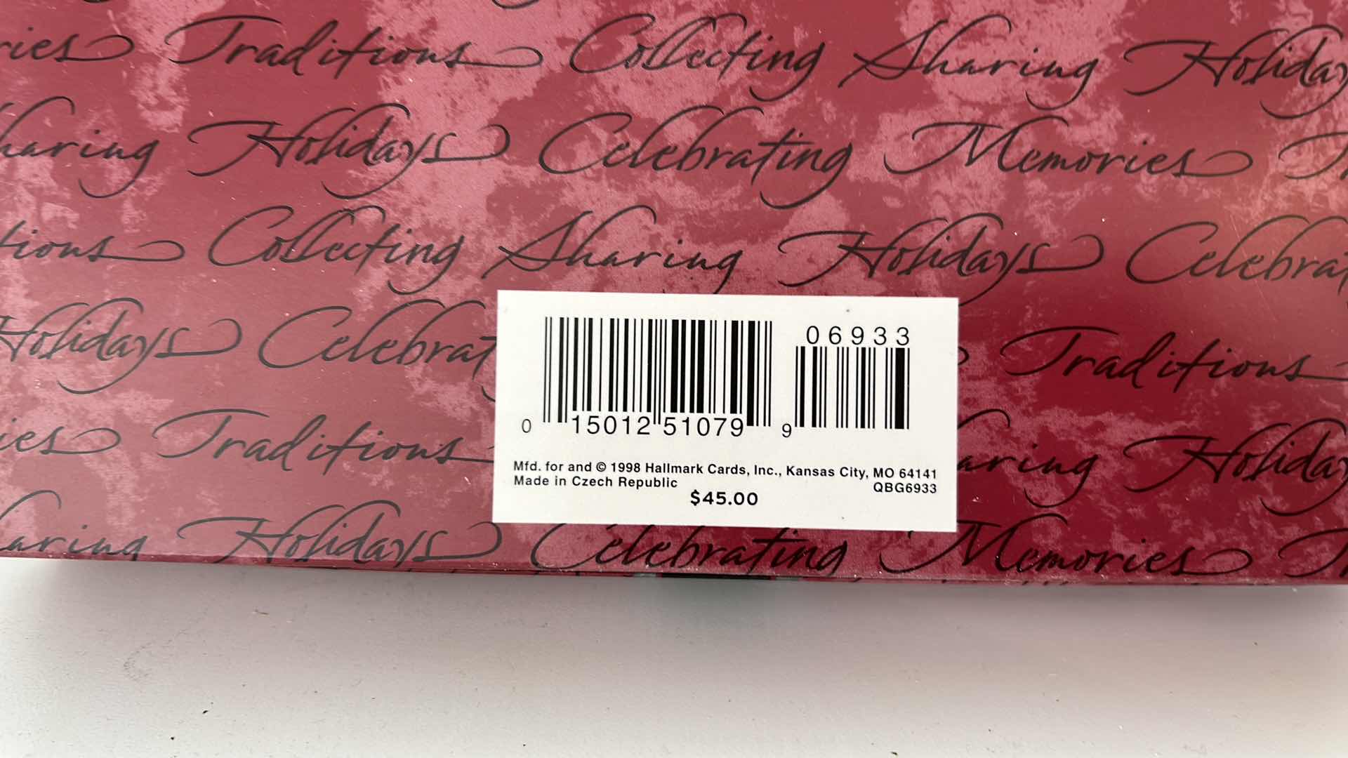 Photo 1 of HALLMARK KEEPSAKE BLOWN GLASS CHRISTMAS ORNAMENTS