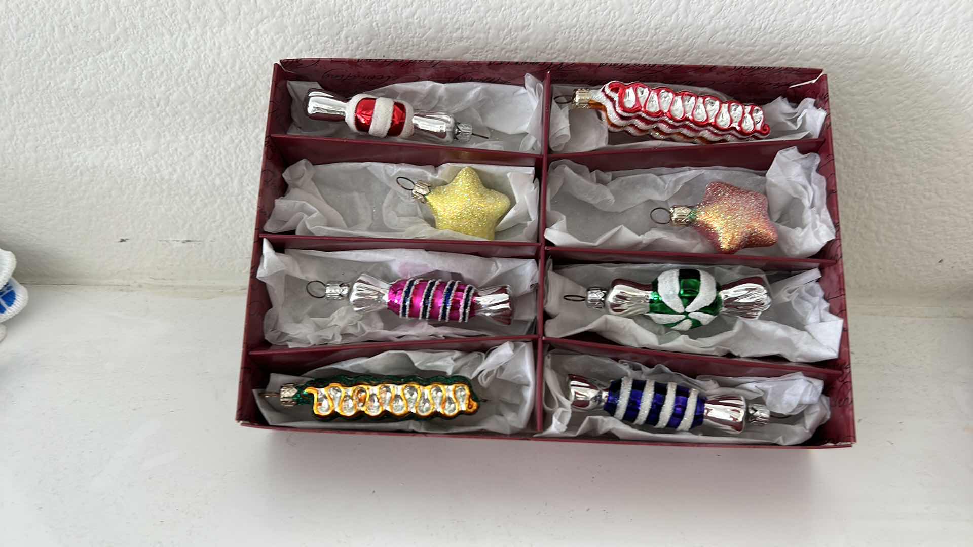 Photo 1 of HALLMARK KEEPSAKE BLOWN GLASS CHRISTMAS ORNAMENTS