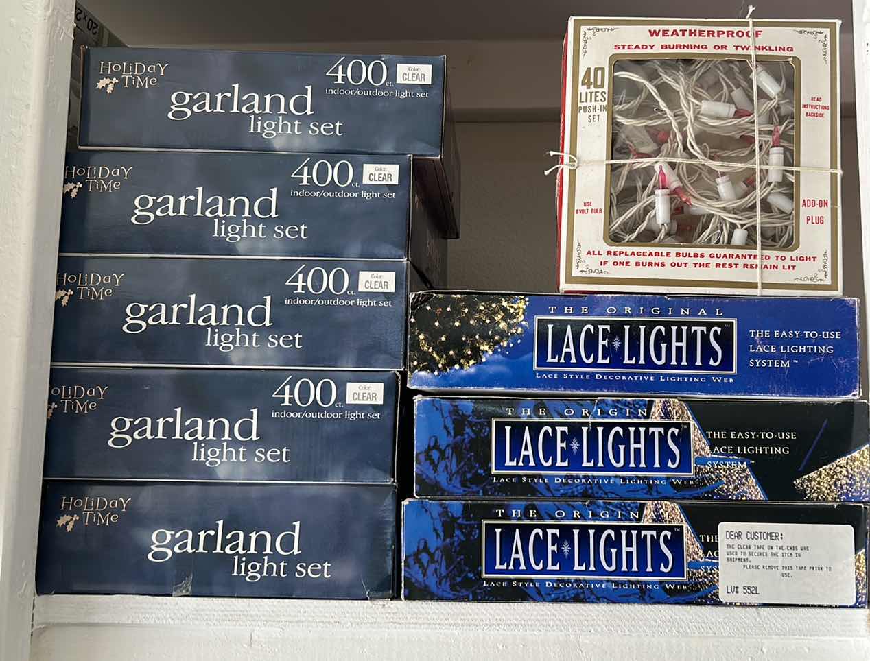 Photo 1 of BOXED CHRISTMAS LIGHTS