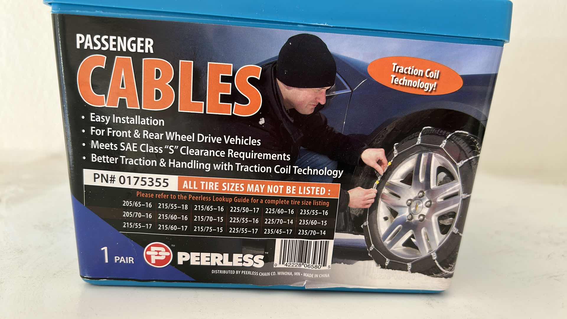 Photo 1 of PASSENGER SNOW TIRE CABLES