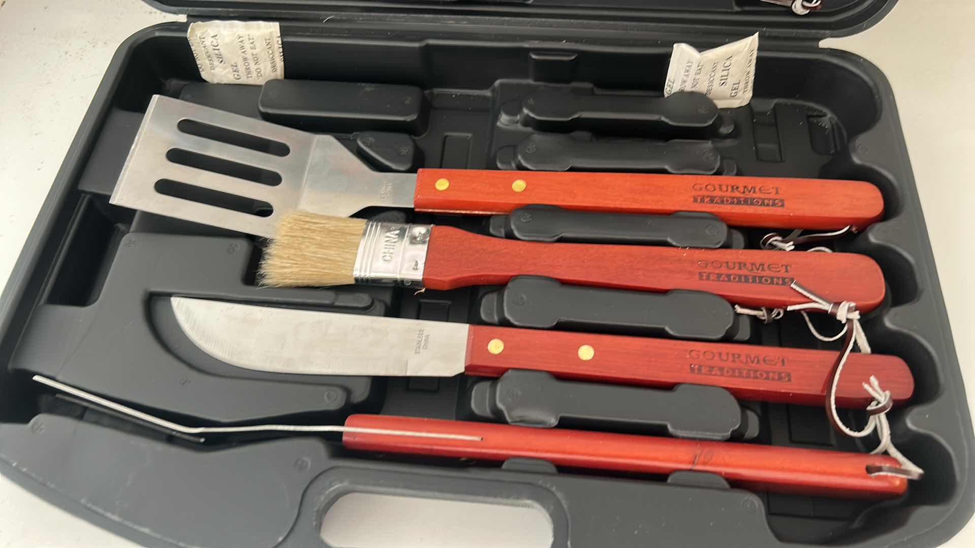 Photo 1 of GOURMET TRADITIONS BBQ UTENSIL SET