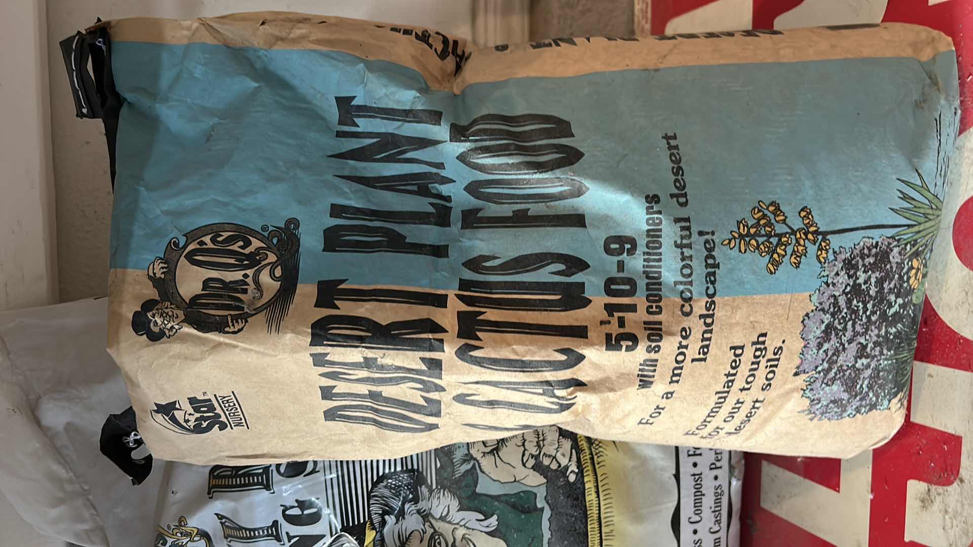 Photo 1 of GARDENING- POTTING SOIL AND DESERT PLANT FOOD