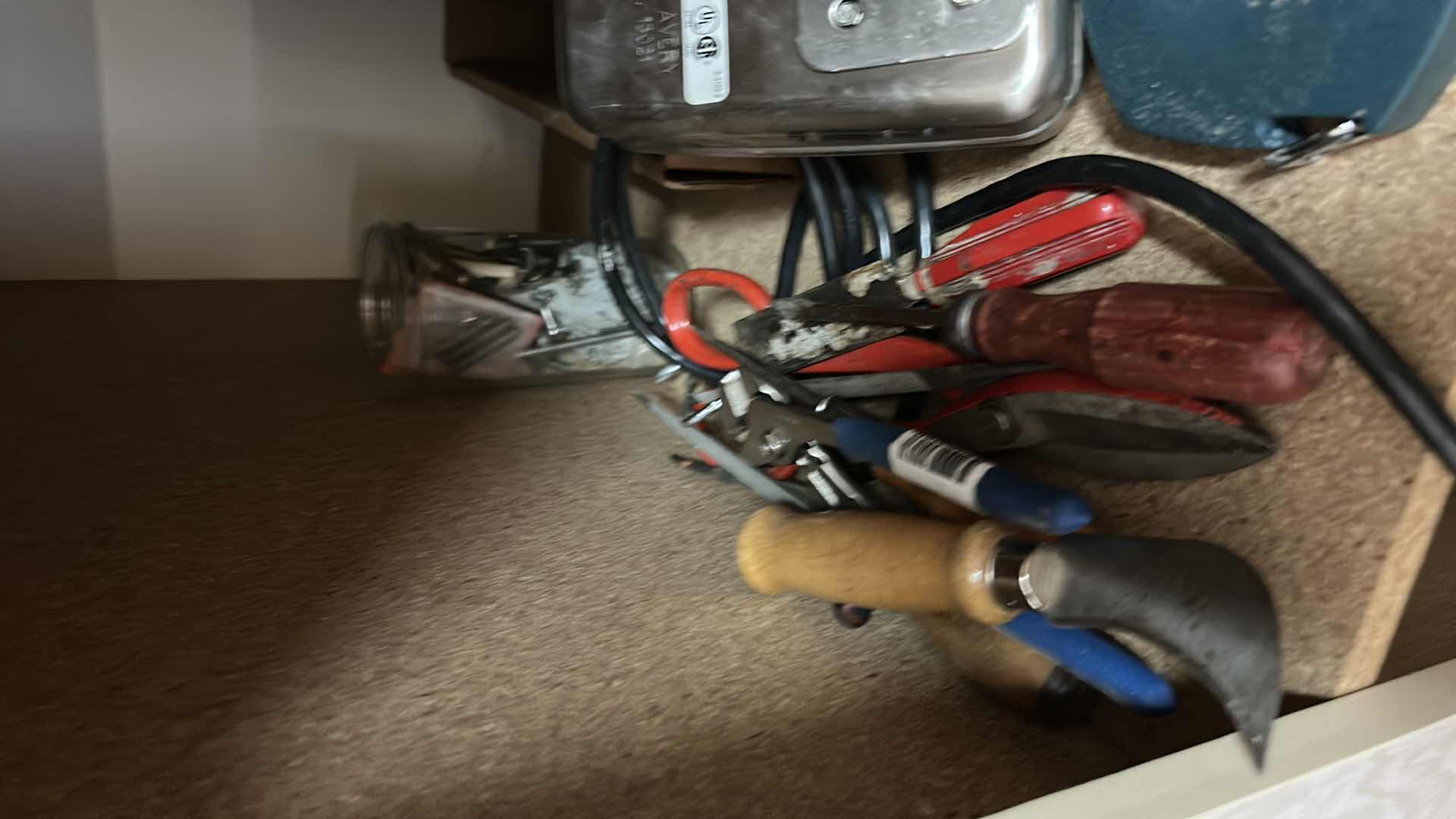 Photo 2 of CONTENTS PULL SHELF IN GARAGE - TOOLS