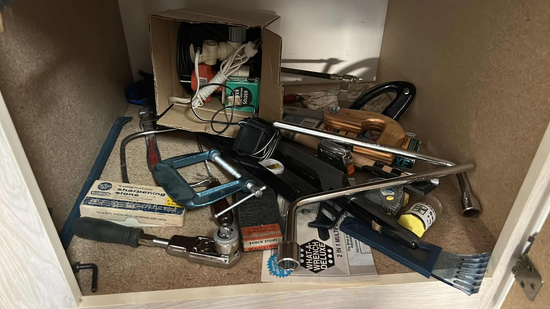 Photo 1 of CONTENTS PULL SHELF IN GARAGE - TOOLS