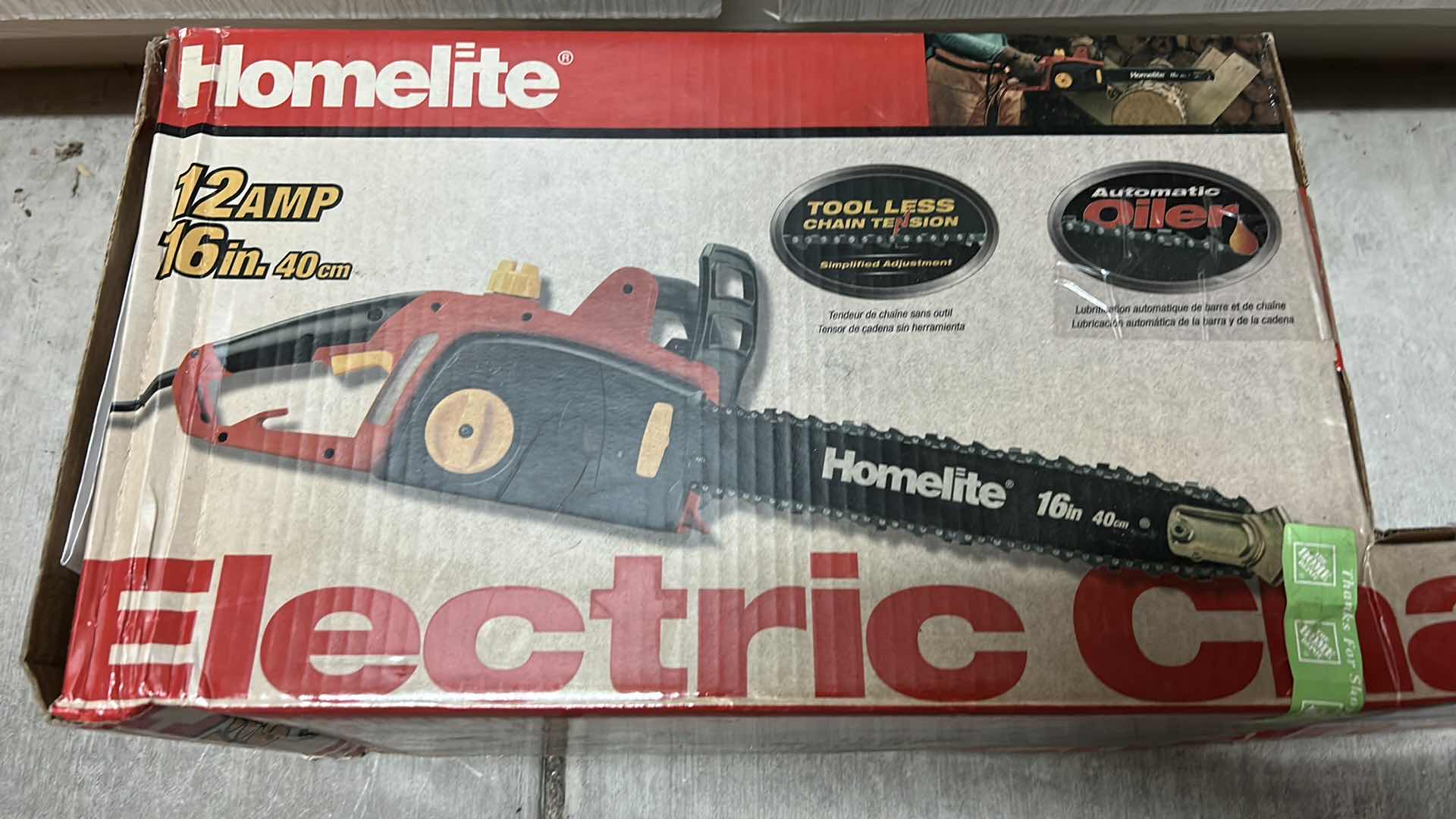 Photo 1 of NEW 16” 12 AMP CHAIN SAW