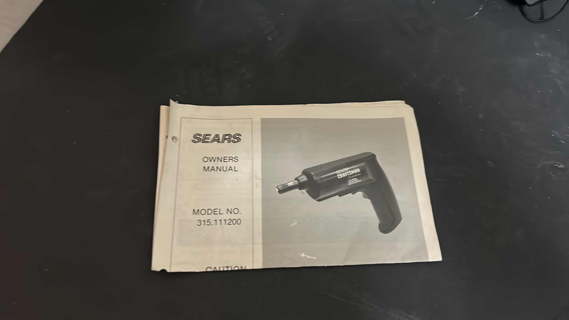 Photo 1 of SEARS CRAFTSMAN CORDLESS SCREWDRIVER