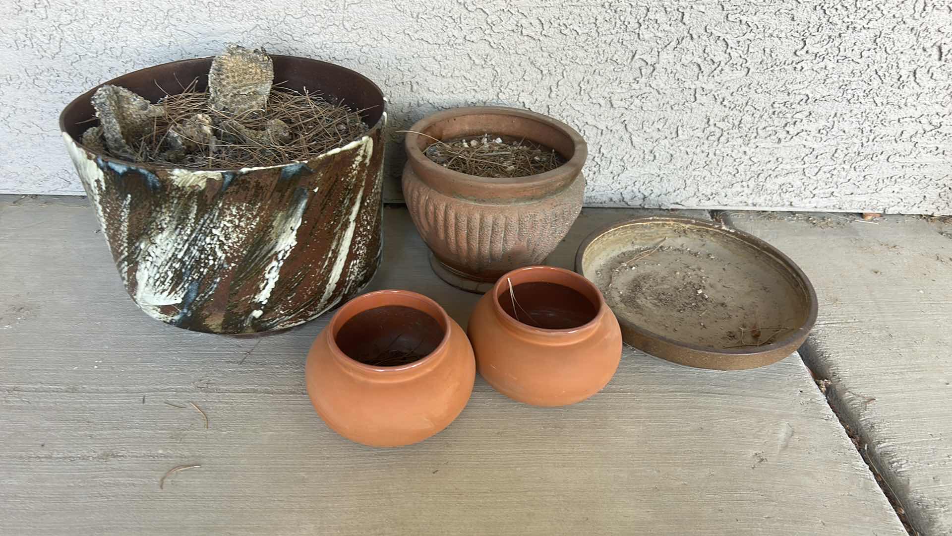 Photo 5 of OUTDOOR POTTERY LARGEST 11” x 8 1/2