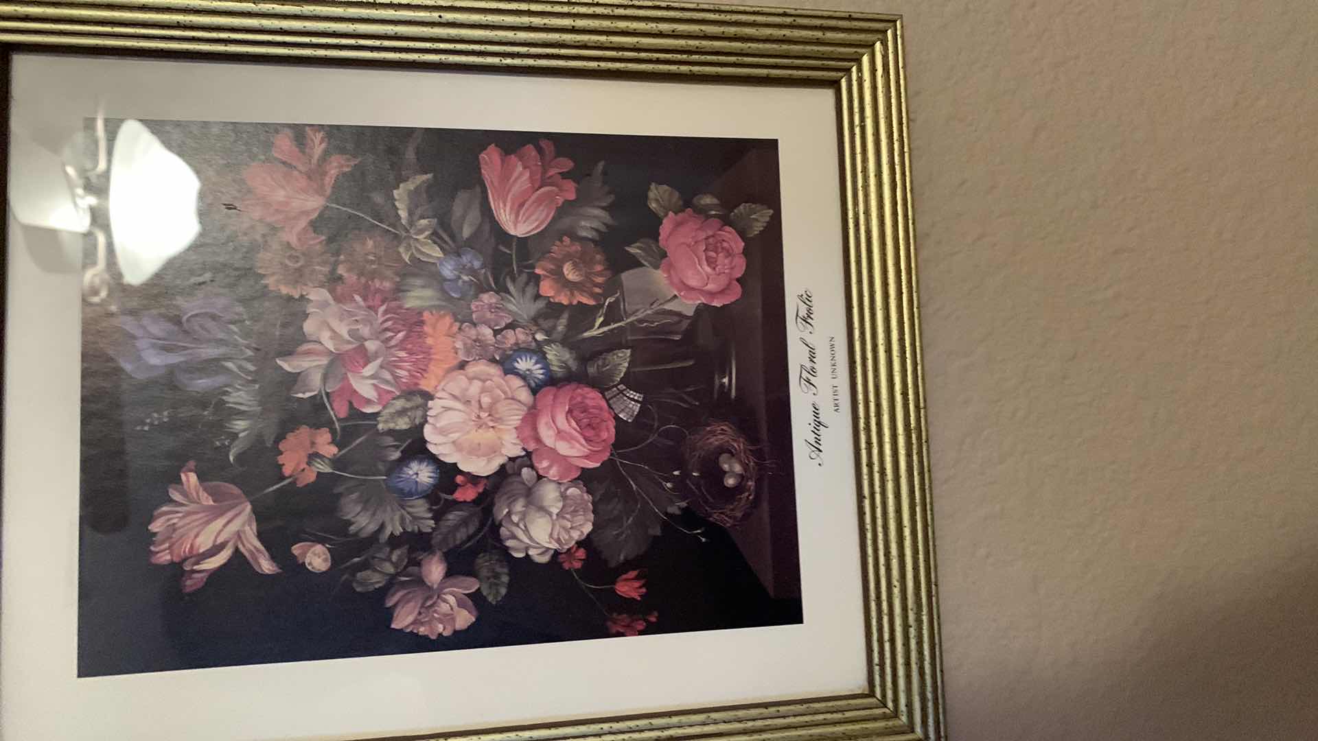 Photo 1 of 3 PICTURES AND MIRROR 41” X 29”