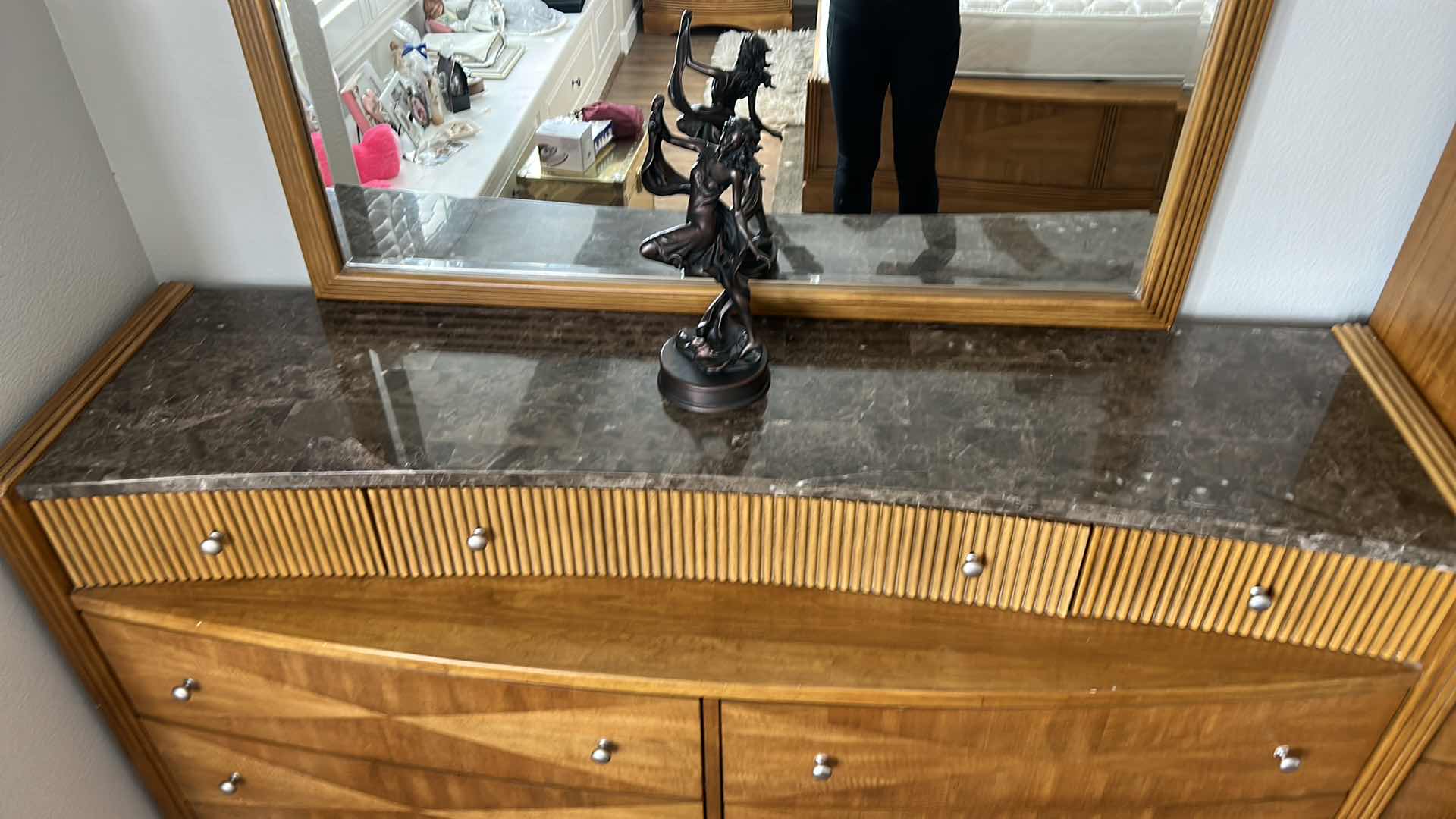 Photo 1 of CALLEZIONE EUROPA WOOD DRESSER & MIRROR 68” x 21” x H40”