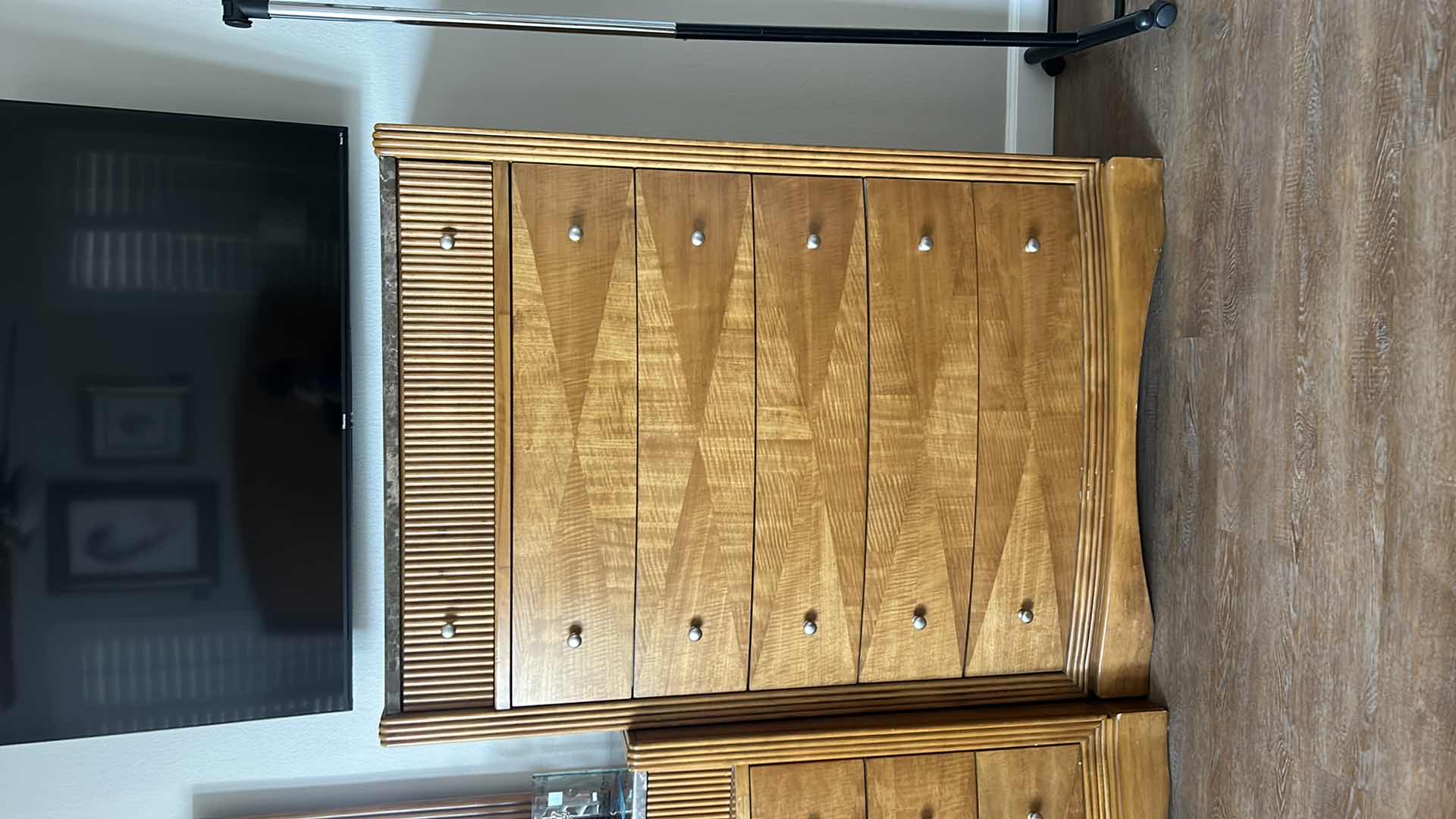 Photo 1 of CALLEZIONE EUROPA WOOD CHEST OF DRAWERS 40” x 18” x 57”