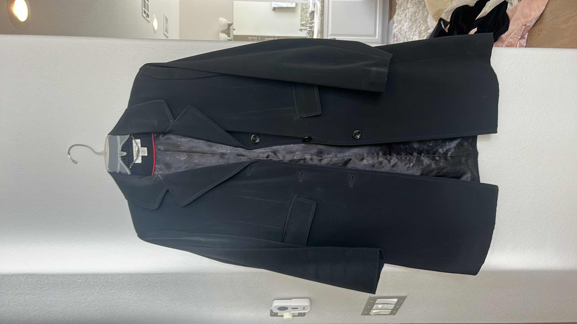 Photo 1 of 3 WOMENS FLOOR LENGTH BLACK FORMAL DRESSES AND JACKET